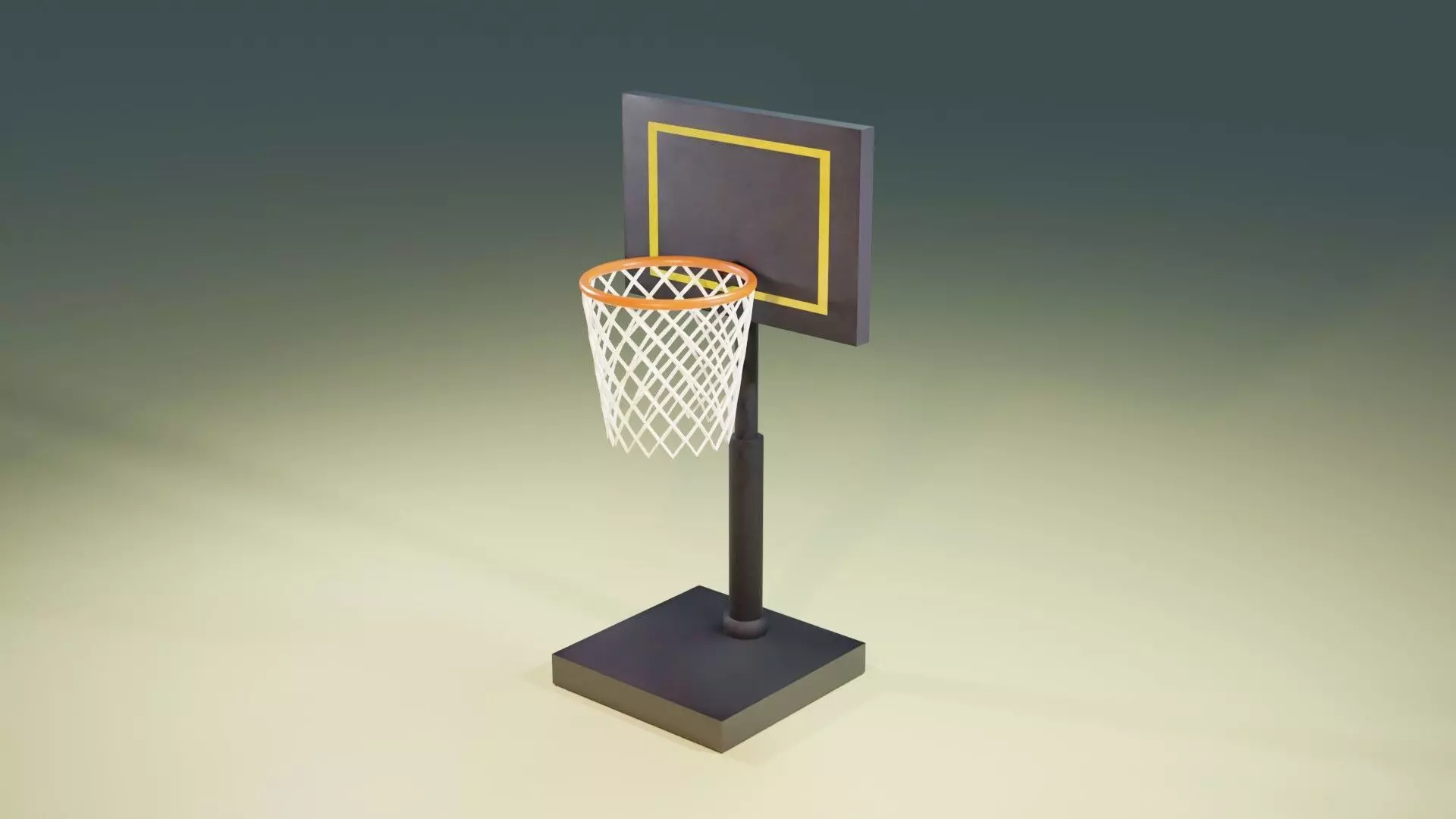 Basketball Ring 3D model_0