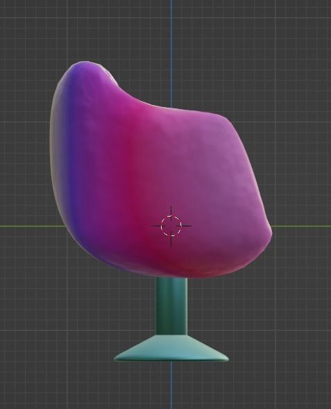 PrismFlow Magnesium Chair 3D model_2