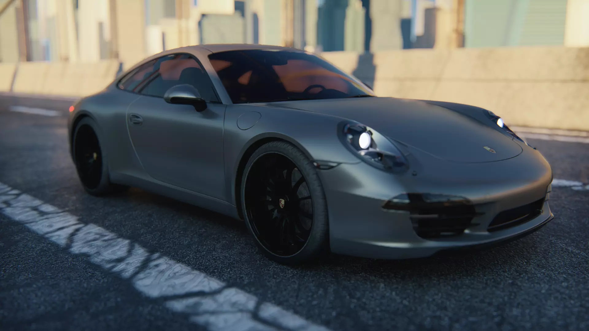 Porsche Carrera 911  3D model_0