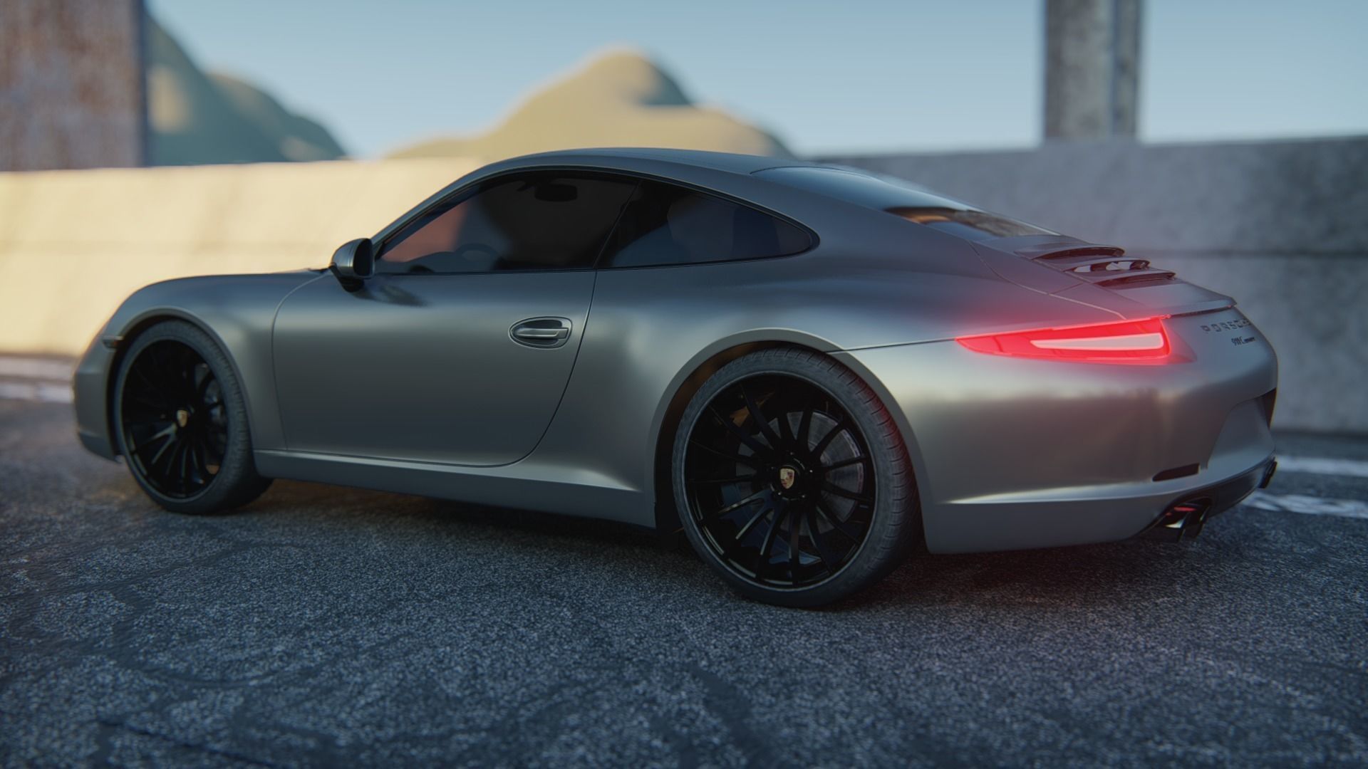 Porsche Carrera 911  3D model_14