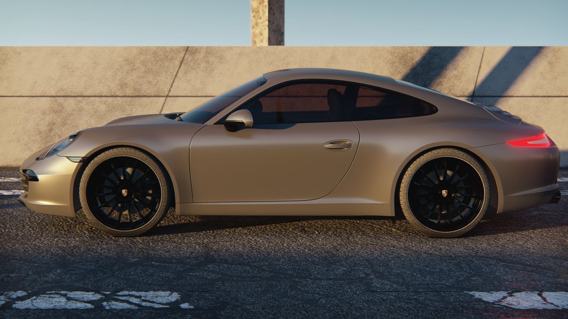 Porsche Carrera 911  3D model_2