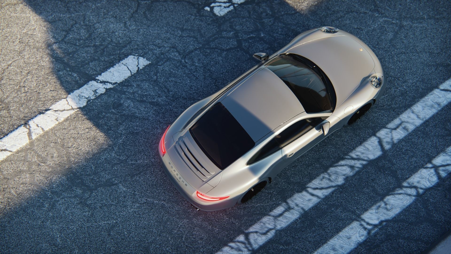 Porsche Carrera 911  3D model_13