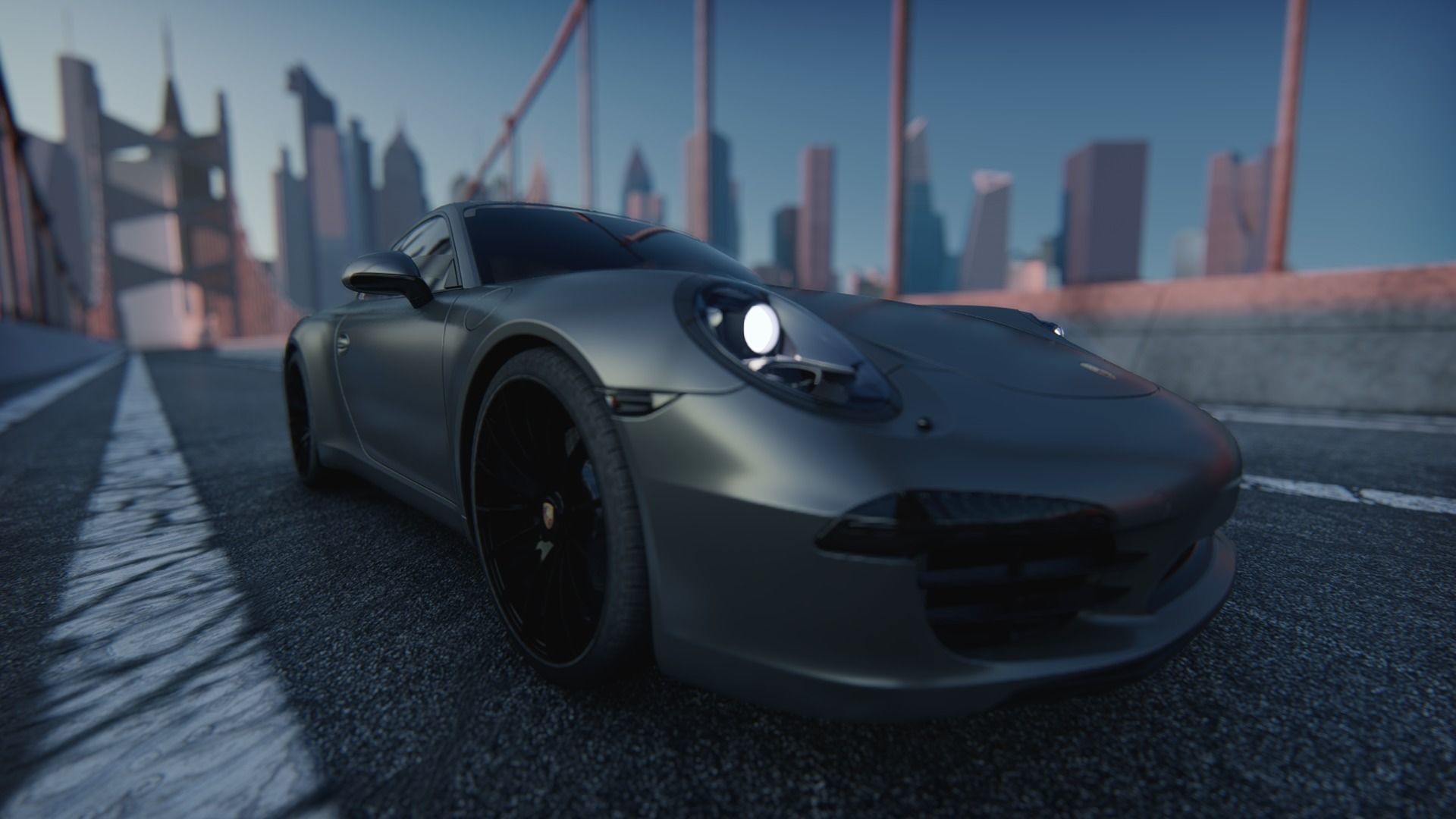 Porsche Carrera 911  3D model_17