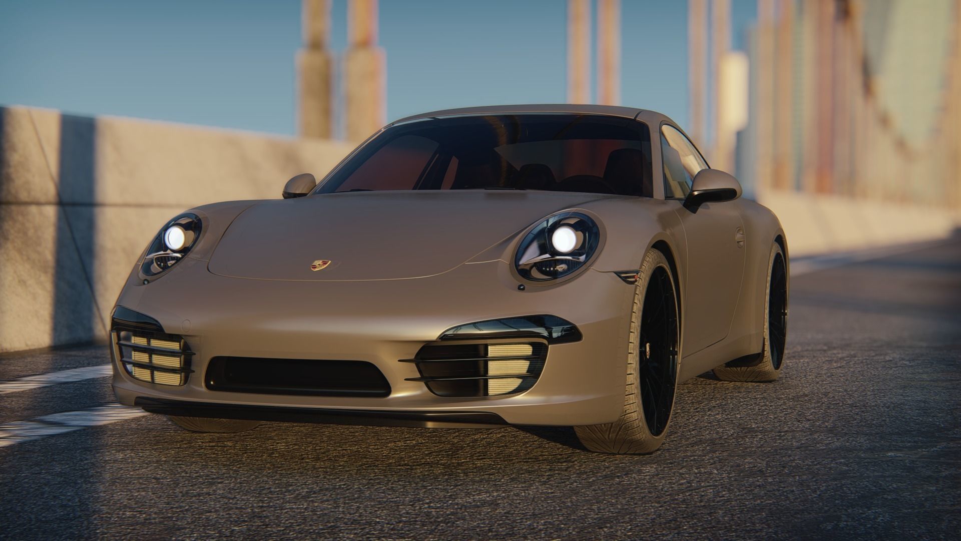 Porsche Carrera 911  3D model_5
