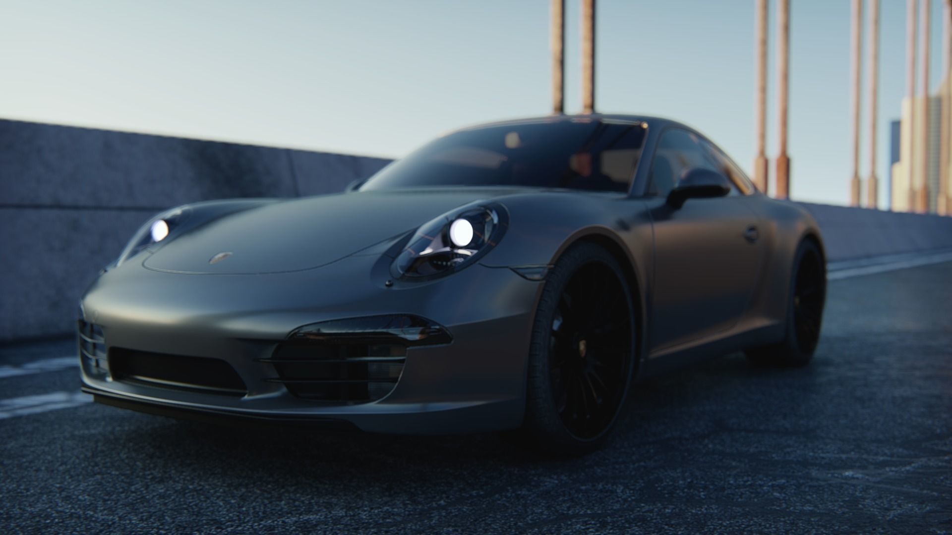Porsche Carrera 911  3D model_24