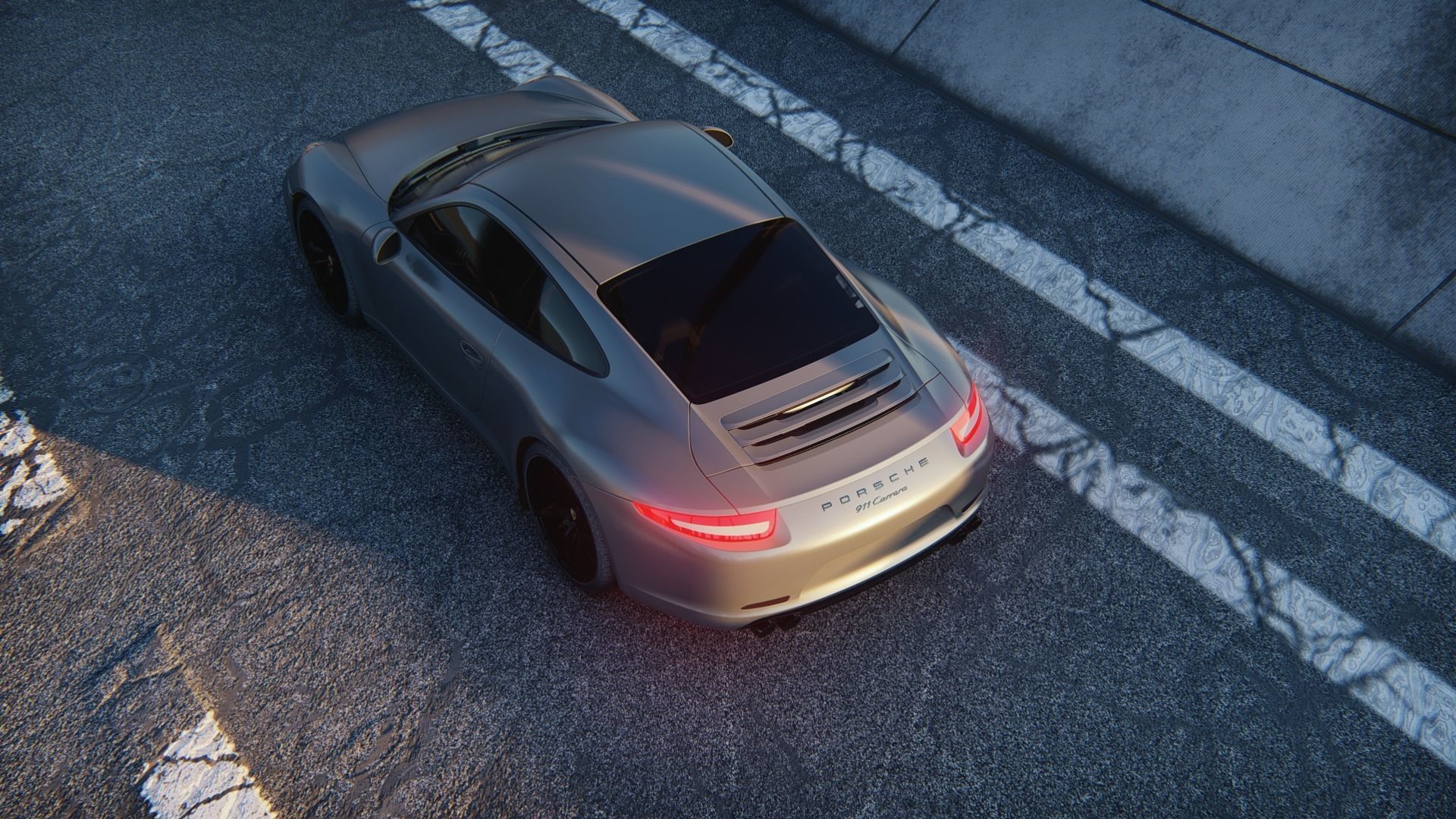 Porsche Carrera 911  3D model_11