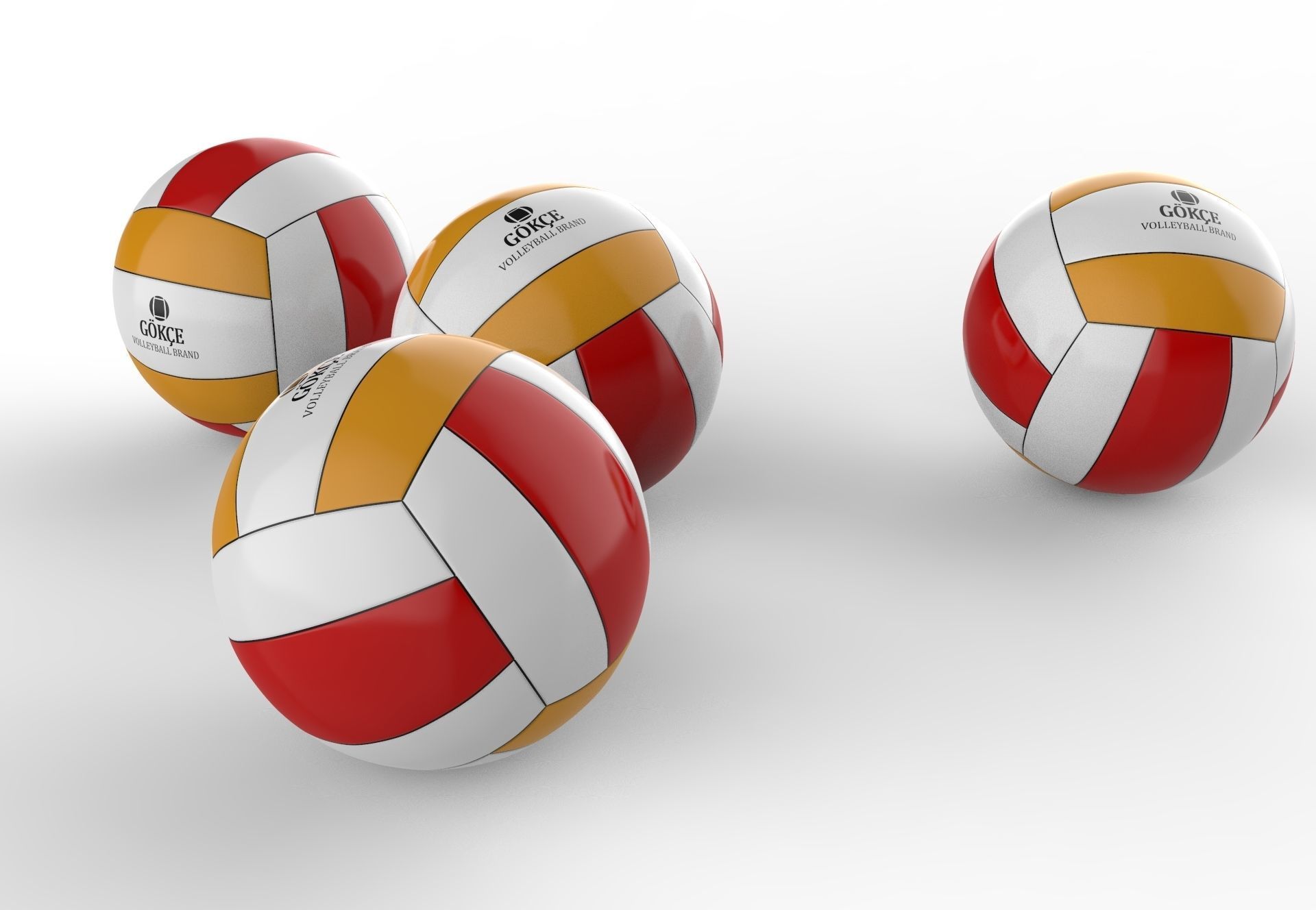 VOLLEYBALL 3D model_9