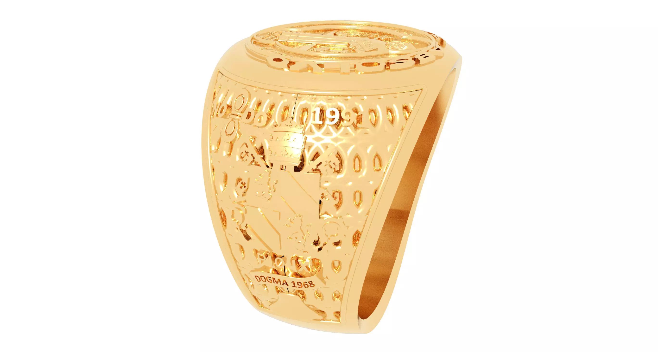 anillo san benito  3D print model_0