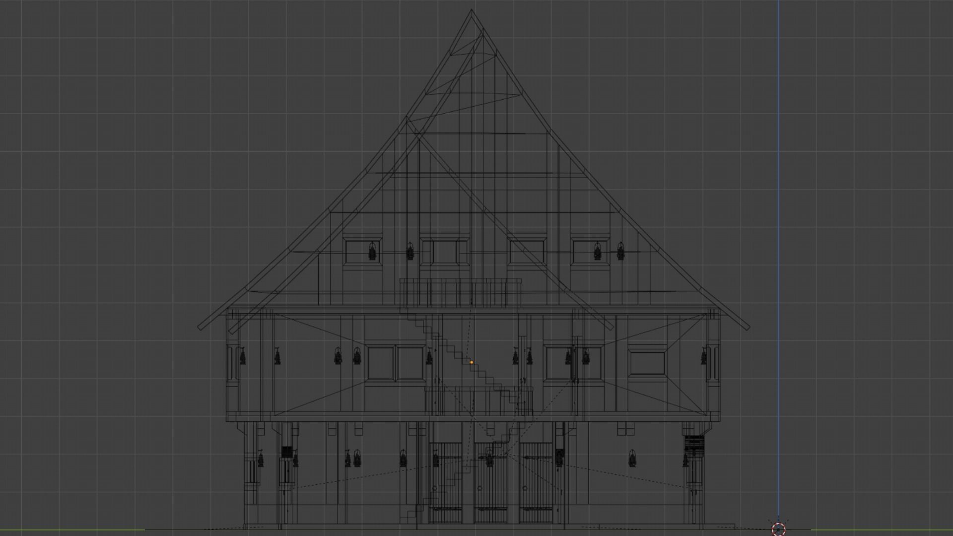 Medieval Tavern 3D model_8