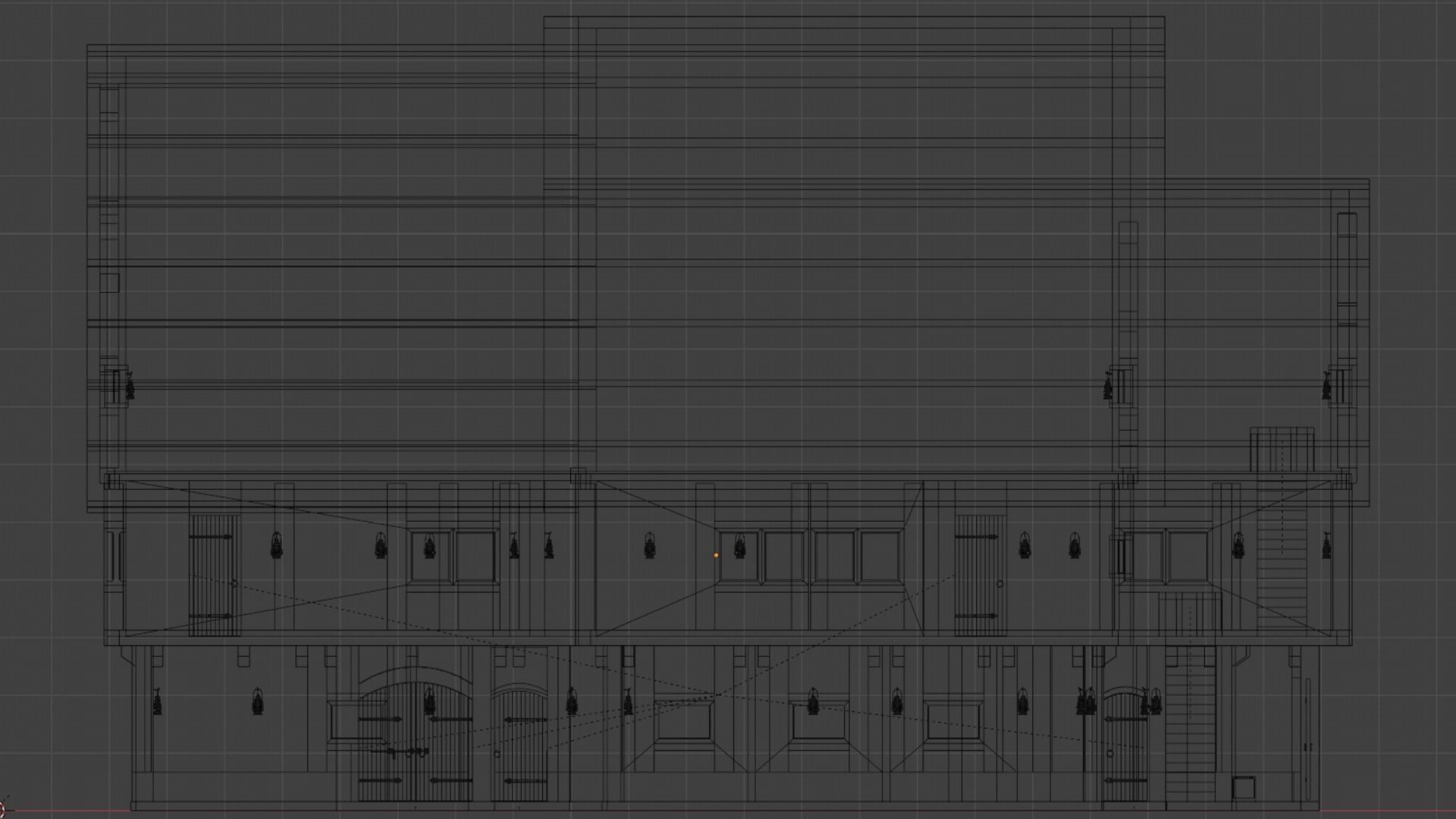 Medieval Tavern 3D model_7