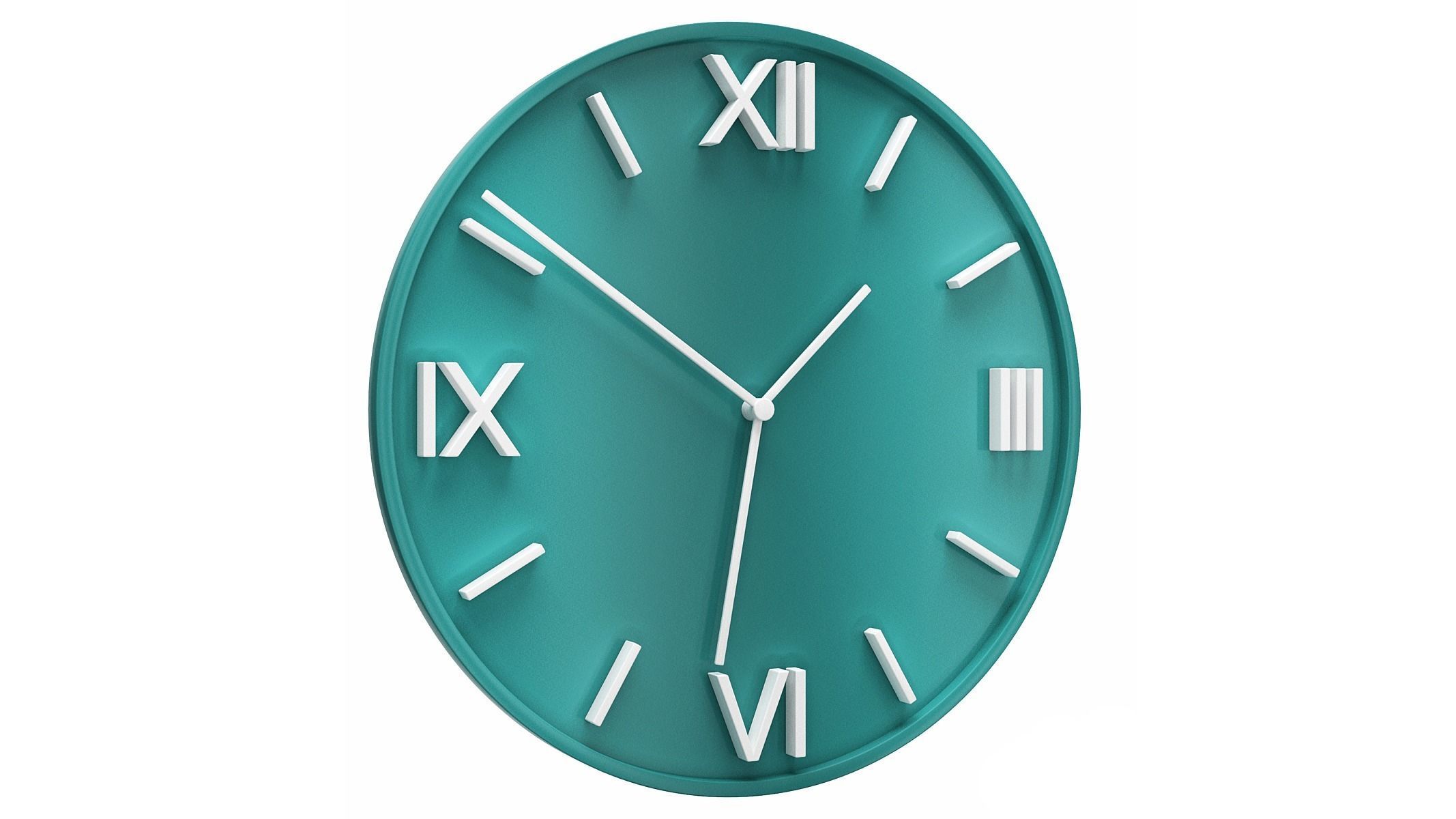 Wall Clock GZ-C1006 3D model_1