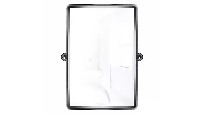 Woodvale Metal Framed Wall Mounted Bathroom - Vanity Mirror