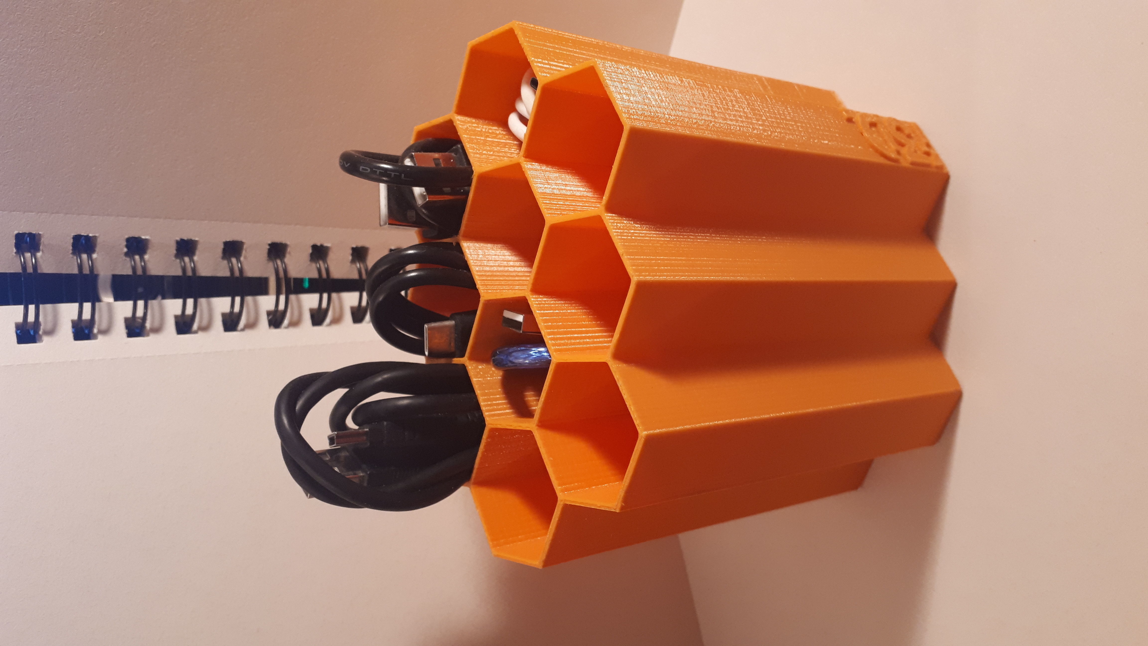 Cable Management Hive 3D print model_10