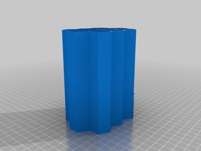 Cable Management Hive 3D print model_7