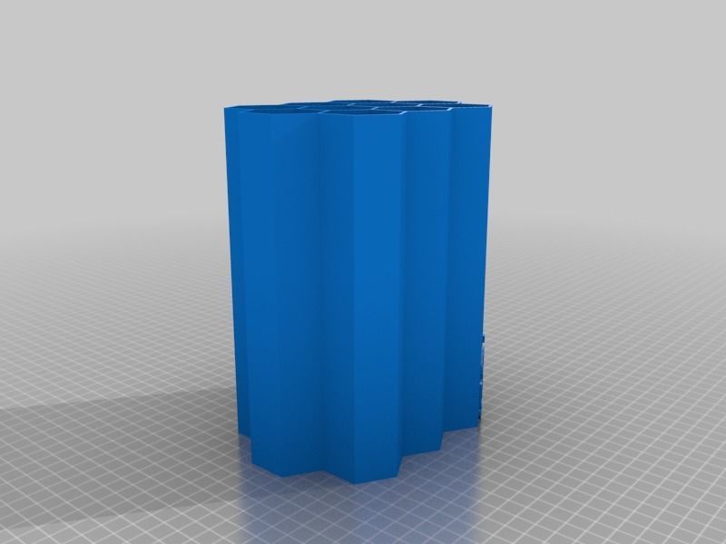Cable Management Hive 3D print model_12