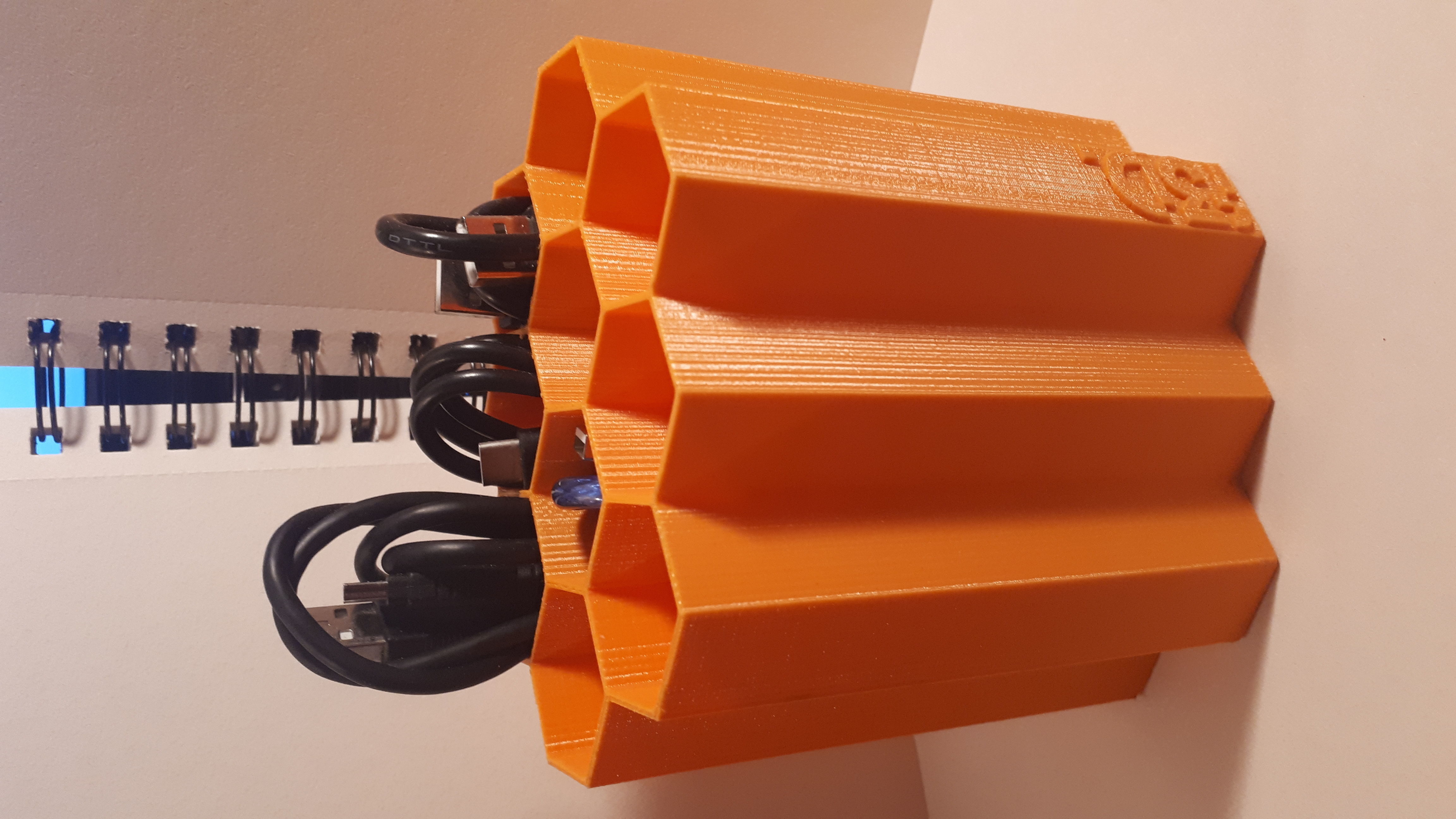 Cable Management Hive 3D print model_13