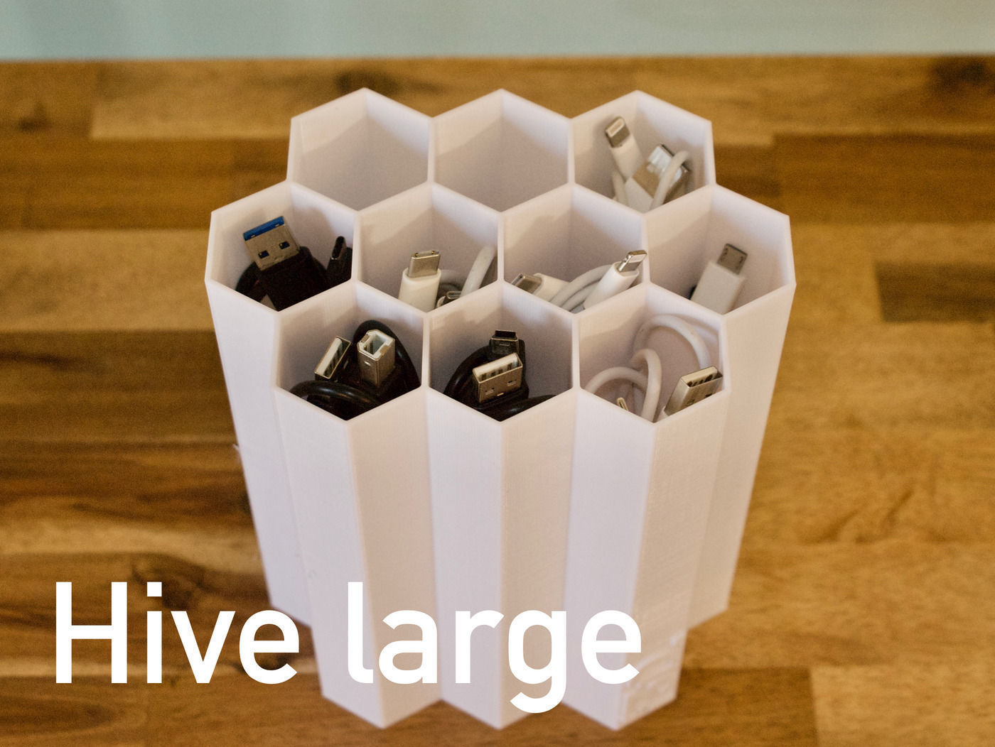 Cable Management Hive 3D print model_16