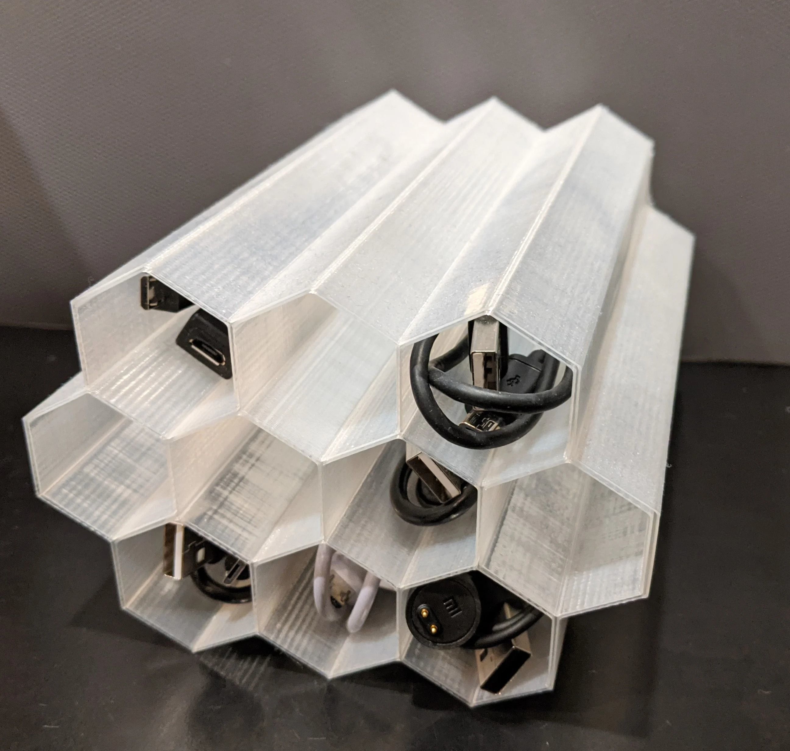 Cable Management Hive 3D print model_11
