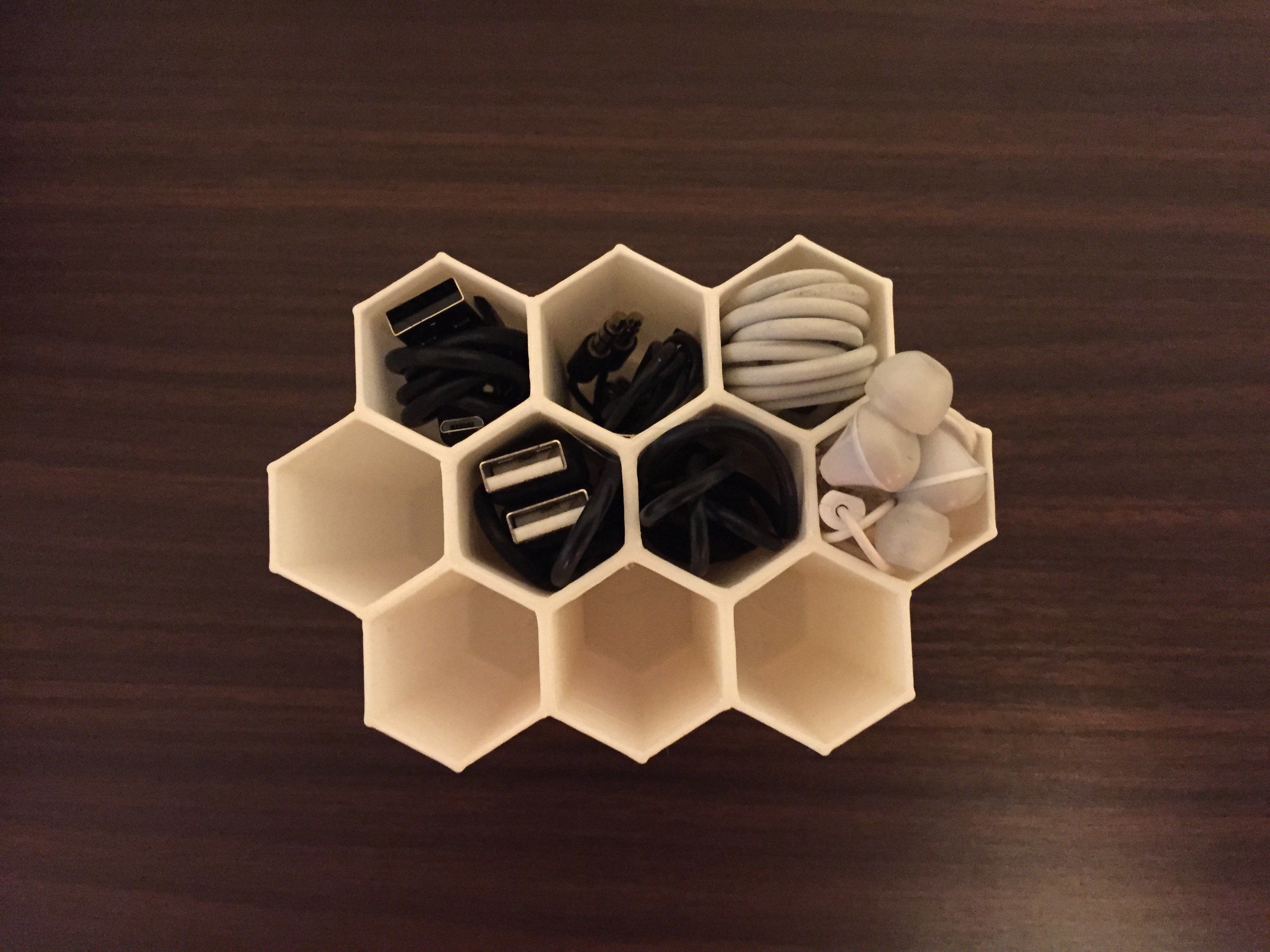 Cable Management Hive 3D print model_5