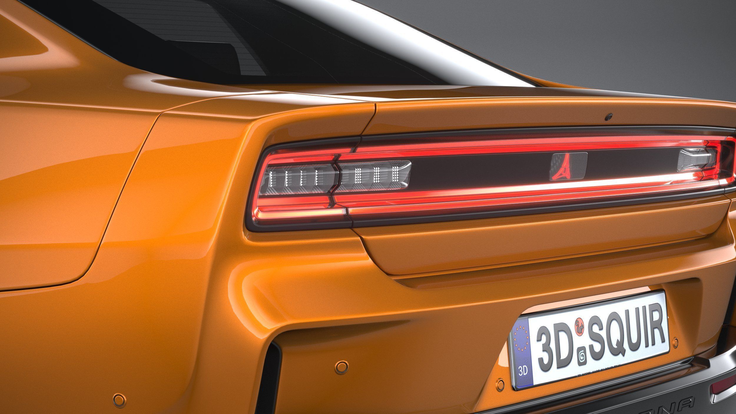 Dodge Charger Daytona 4-door 2024 3D model_15