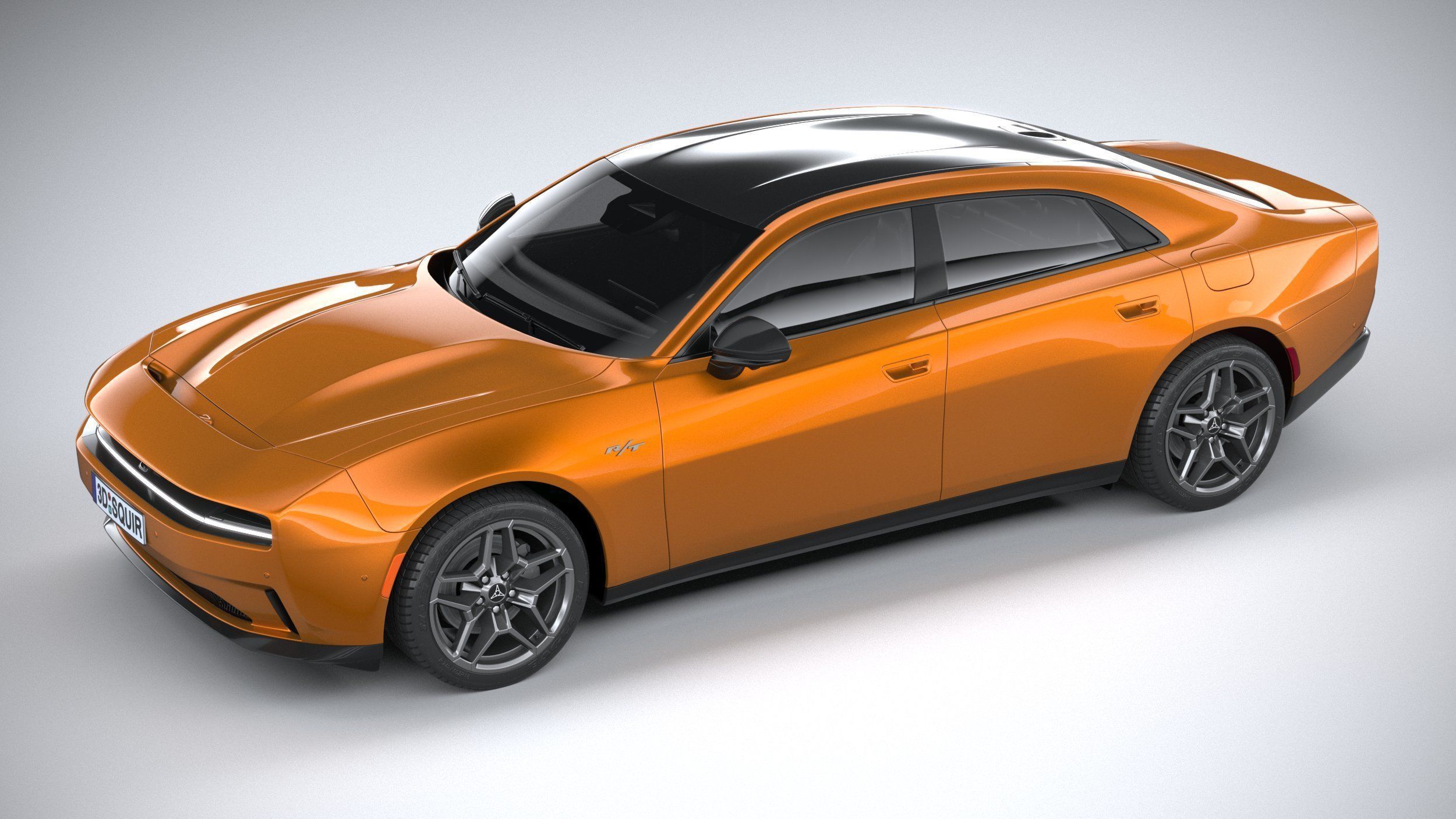 Dodge Charger Daytona 4-door 2024 3D model_7