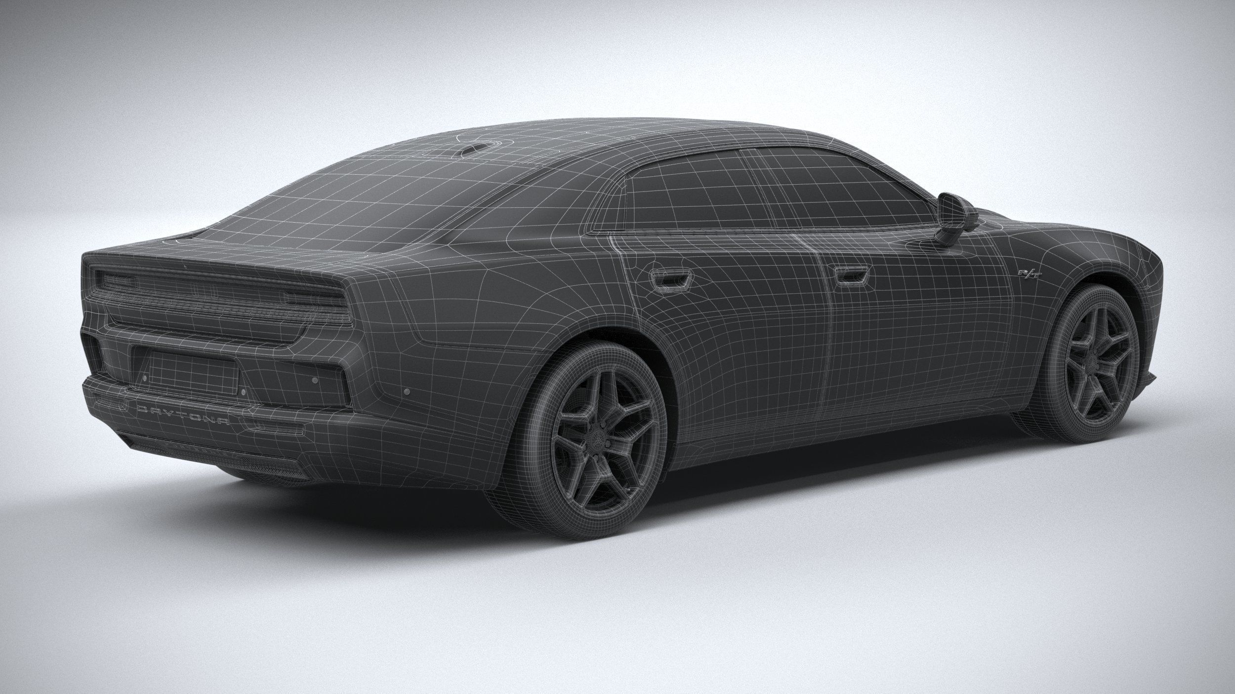 Dodge Charger Daytona 4-door 2024 3D model_29