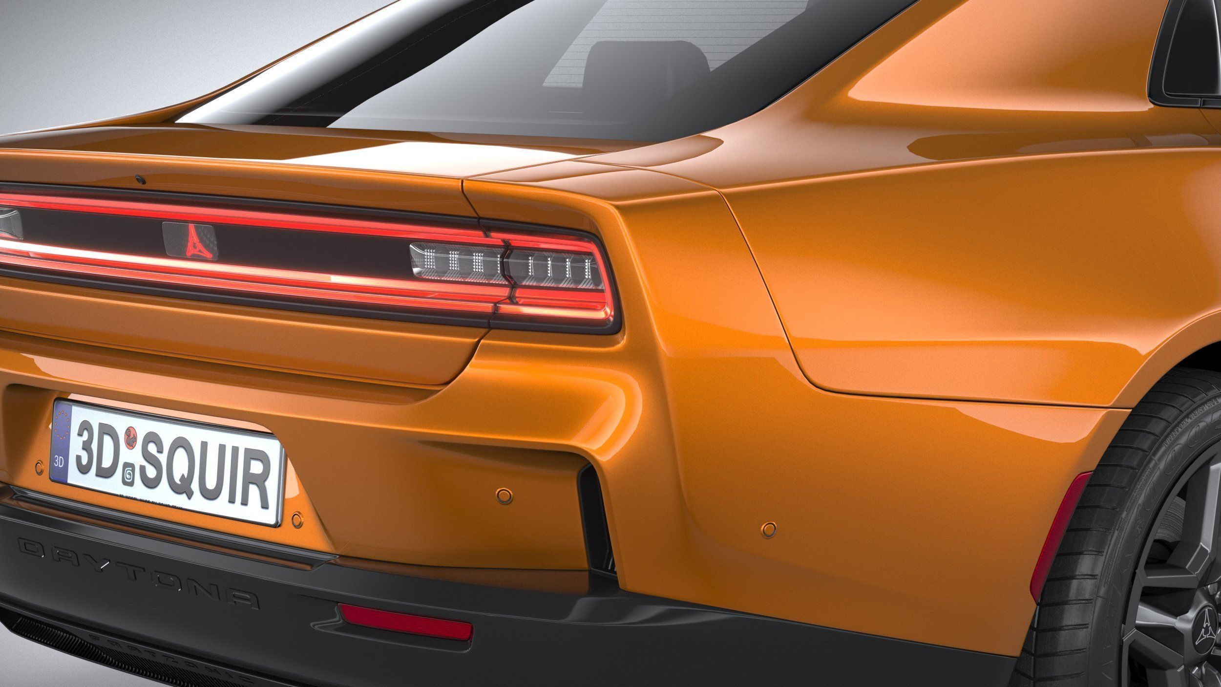 Dodge Charger Daytona 4-door 2024 3D model_18