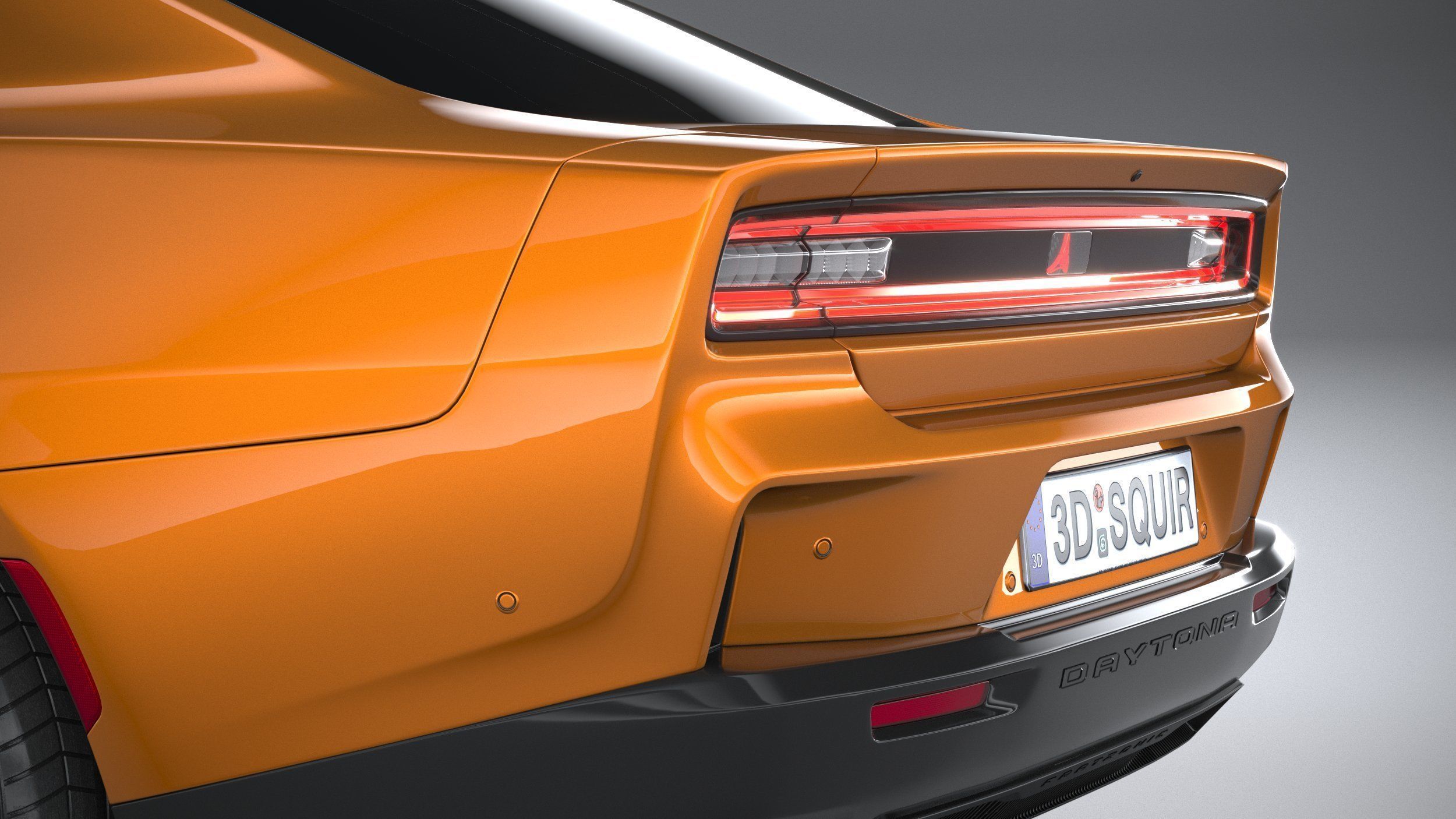 Dodge Charger Daytona 4-door 2024 3D model_6