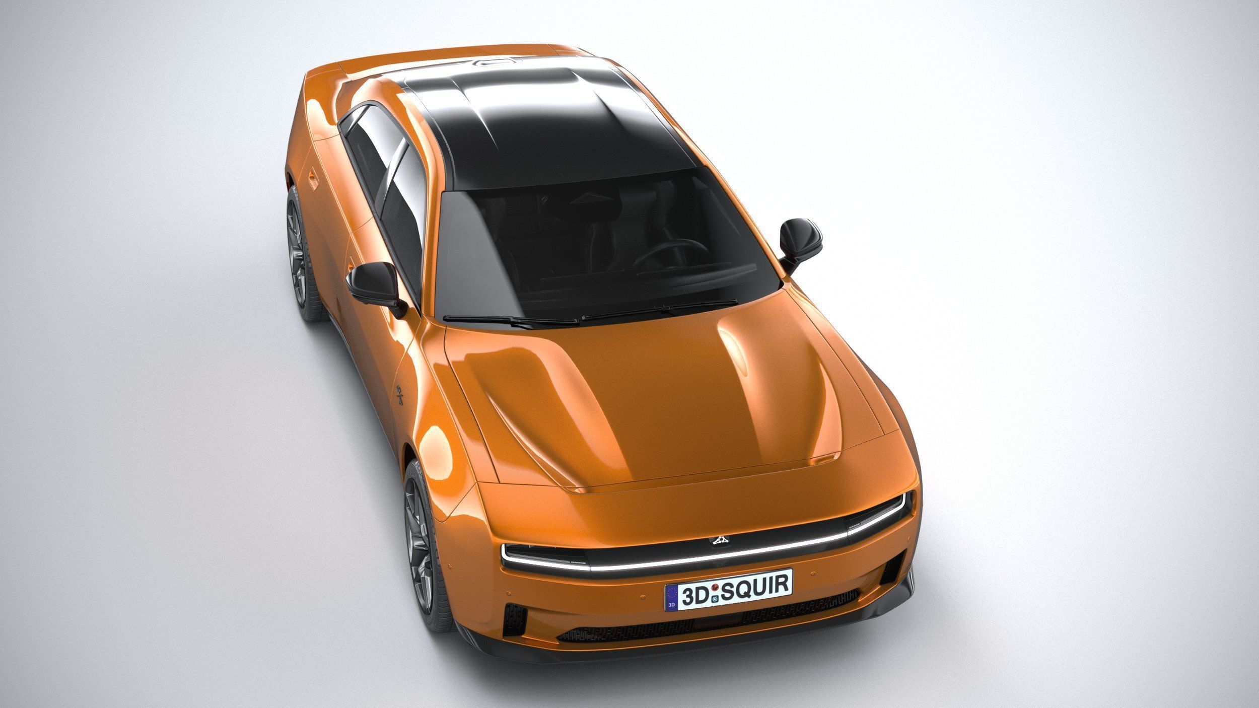 Dodge Charger Daytona 4-door 2024 3D model_12