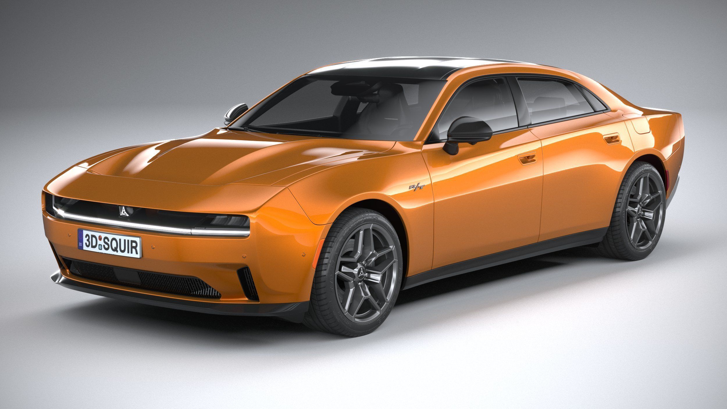 Dodge Charger Daytona 4-door 2024 3D model_1