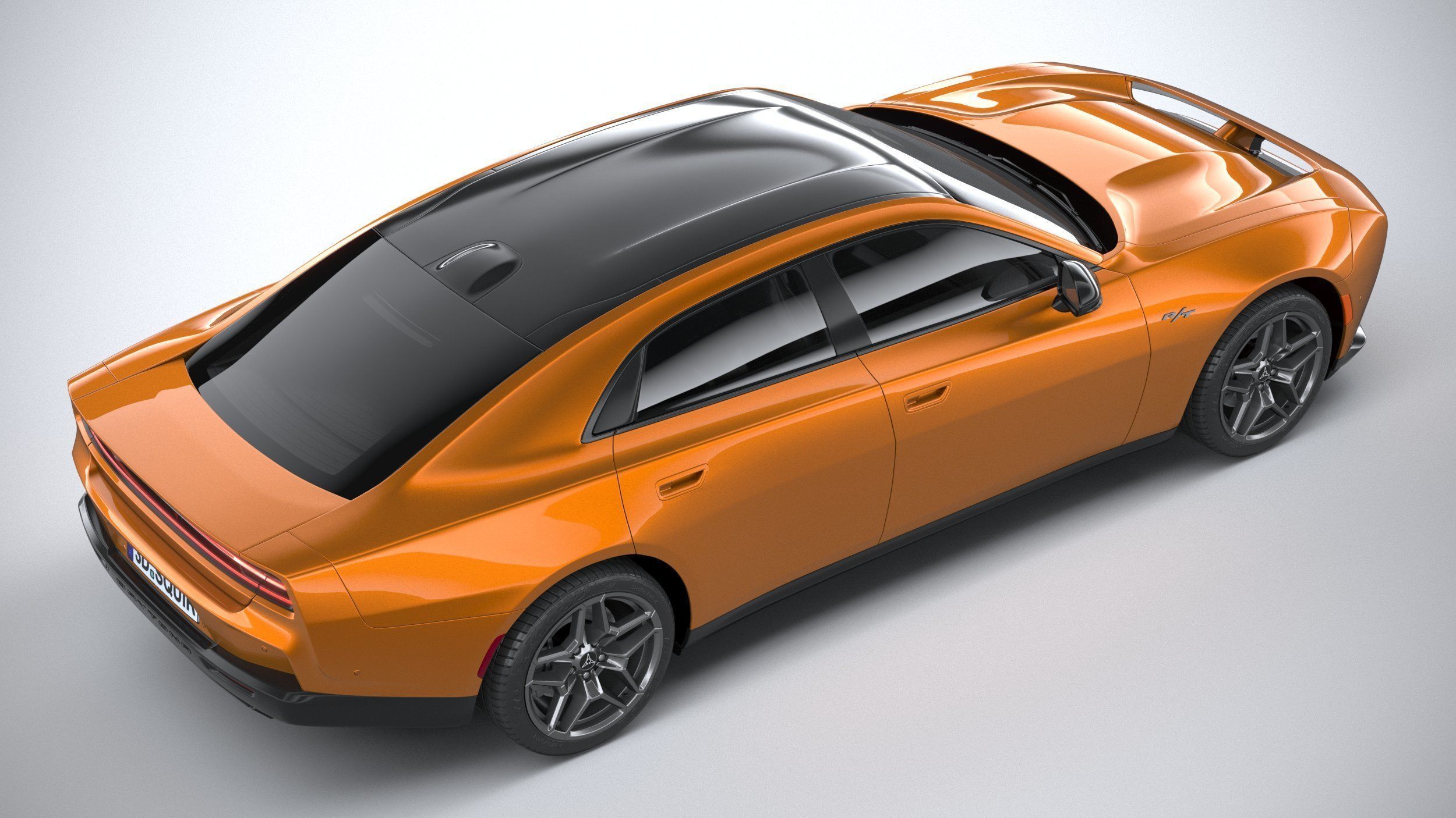 Dodge Charger Daytona 4-door 2024 3D model_10