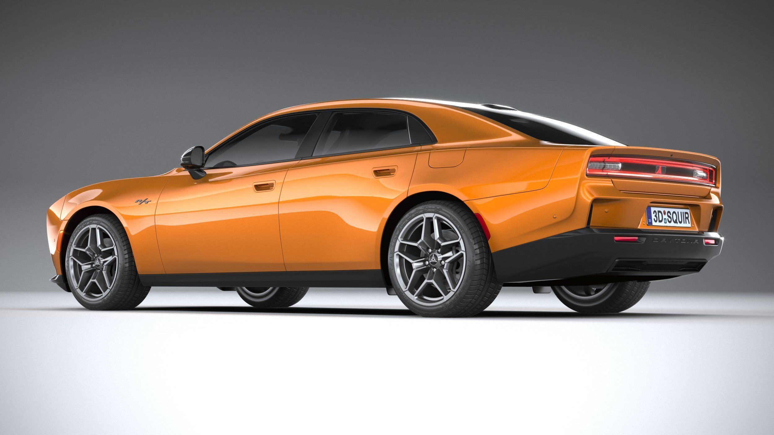 Dodge Charger Daytona 4-door 2024 3D model_5