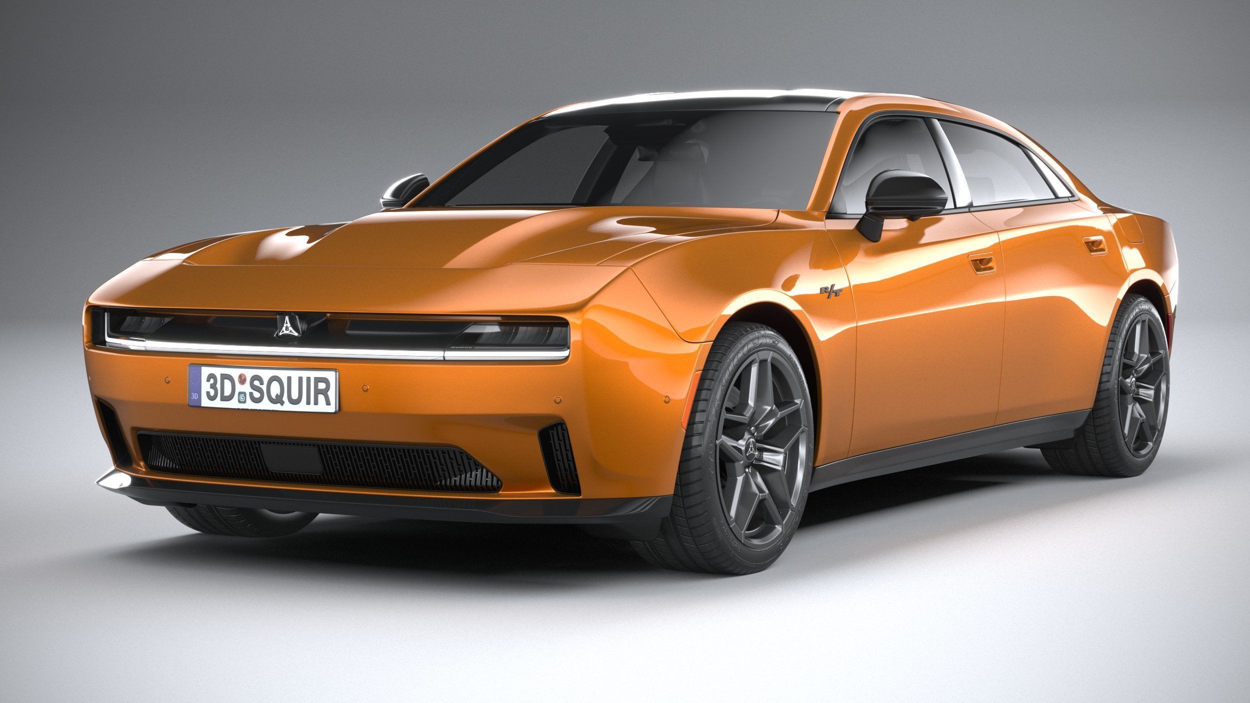 Dodge Charger Daytona 4-door 2024 3D model_2