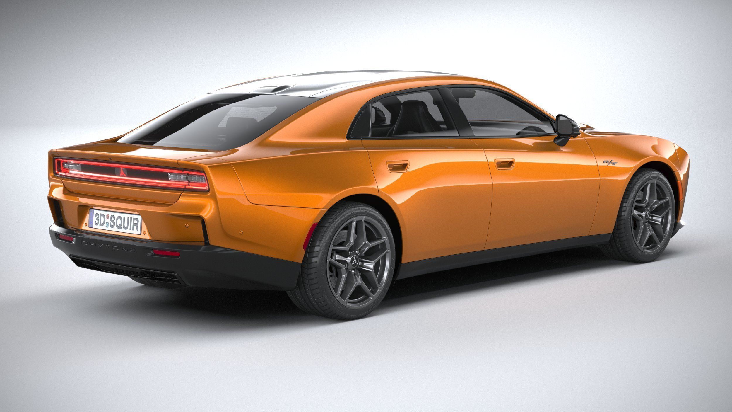 Dodge Charger Daytona 4-door 2024 3D model_17