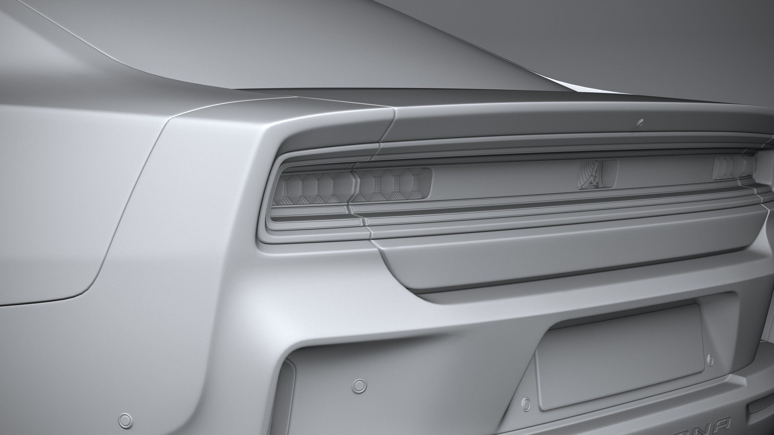 Dodge Charger Daytona 4-door 2024 3D model_24
