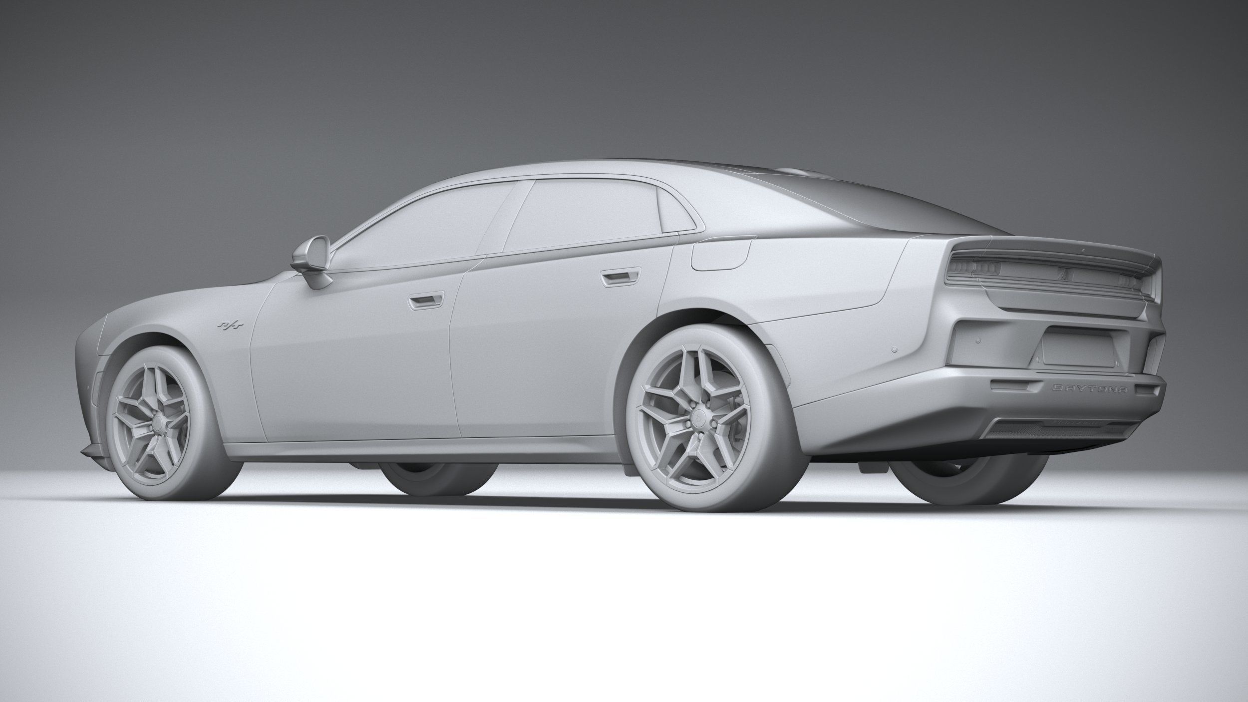 Dodge Charger Daytona 4-door 2024 3D model_21