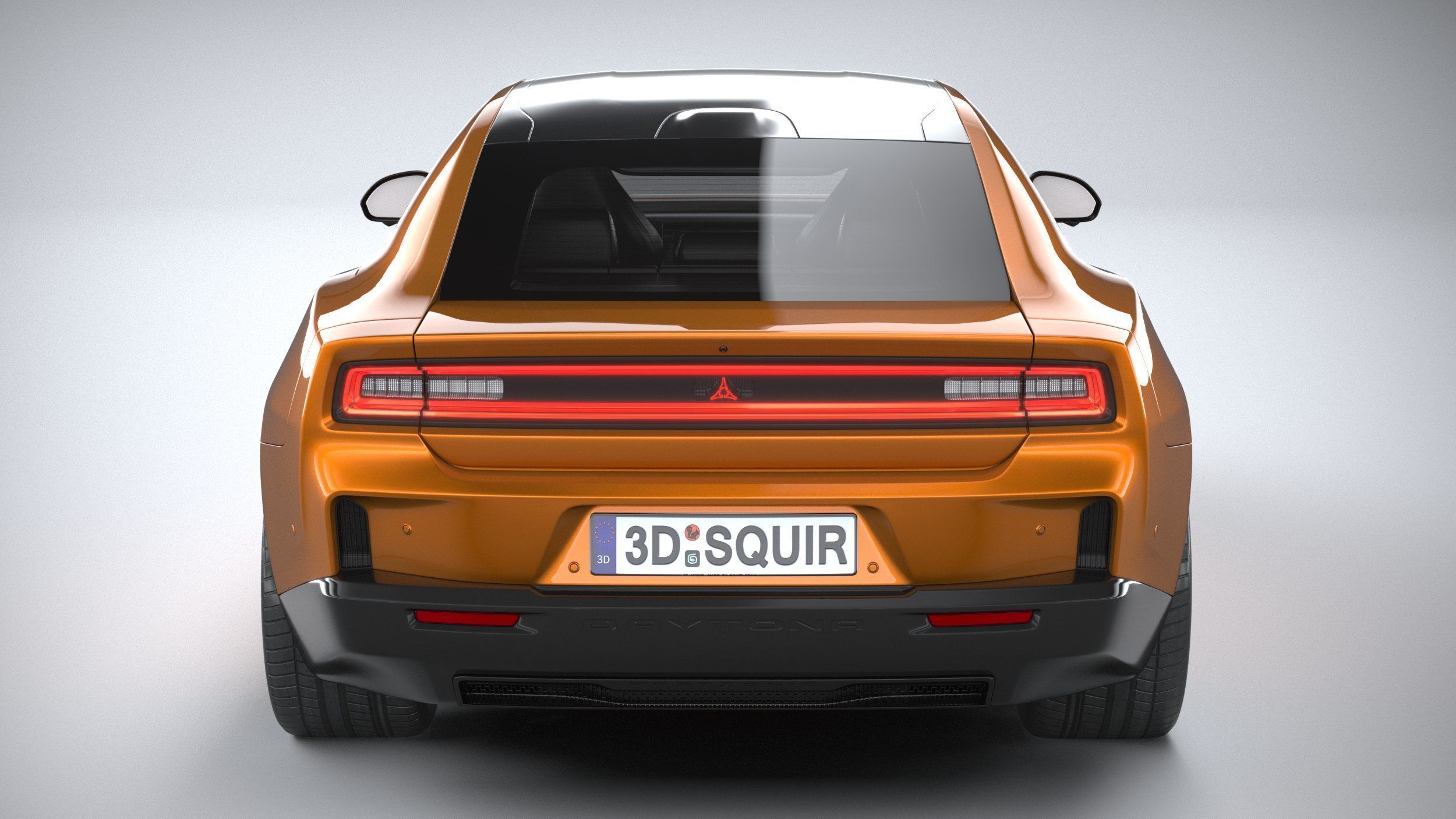 Dodge Charger Daytona 4-door 2024 3D model_4