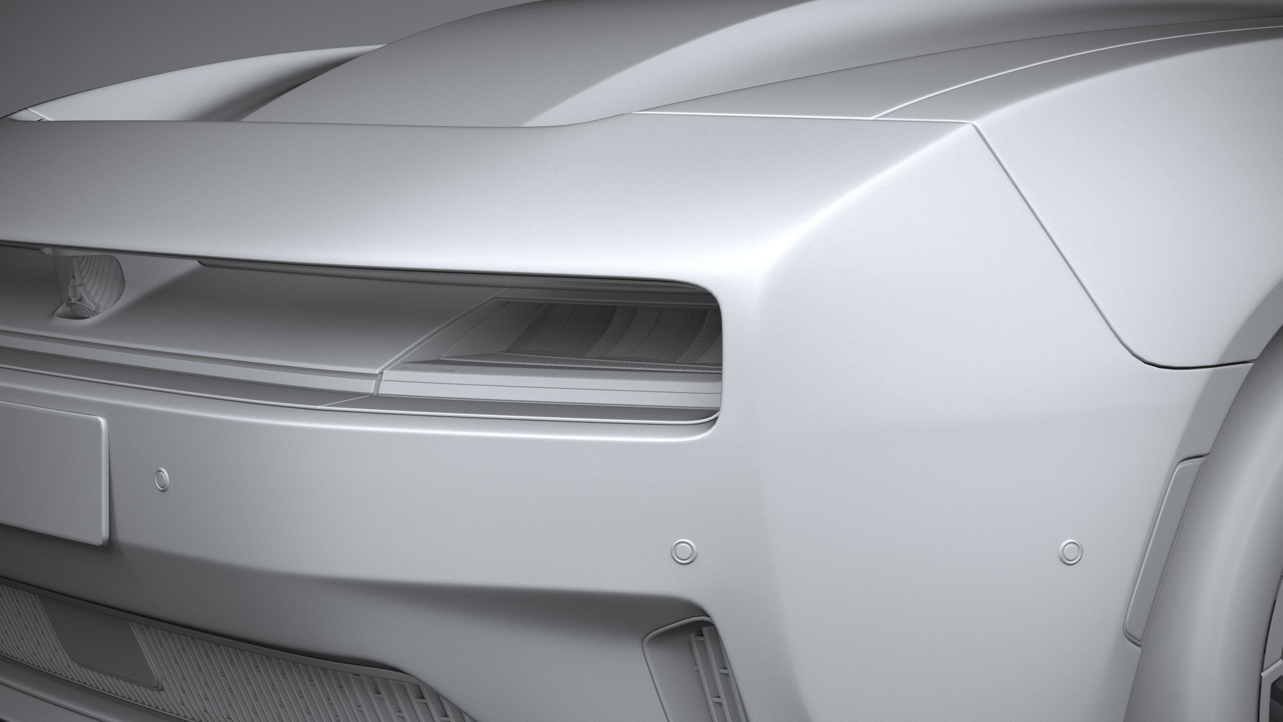 Dodge Charger Daytona 4-door 2024 3D model_23
