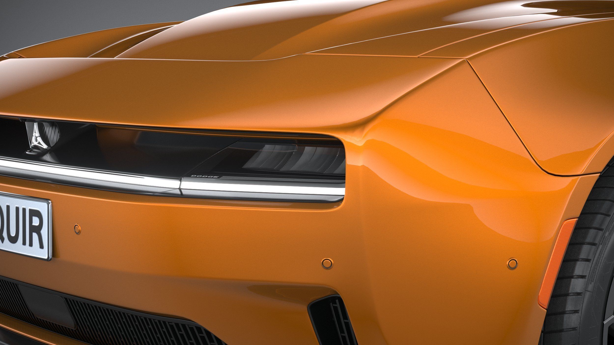 Dodge Charger Daytona 4-door 2024 3D model_14