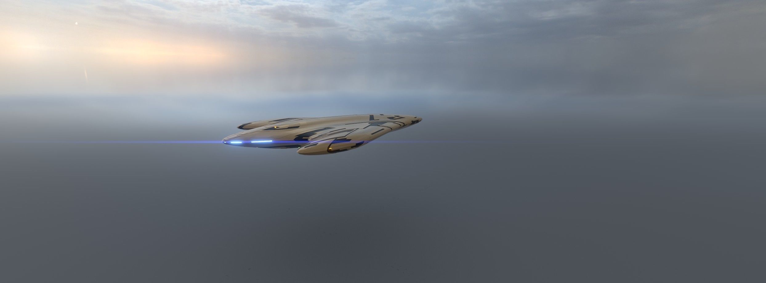 Explorer Spaceship 3D model_13