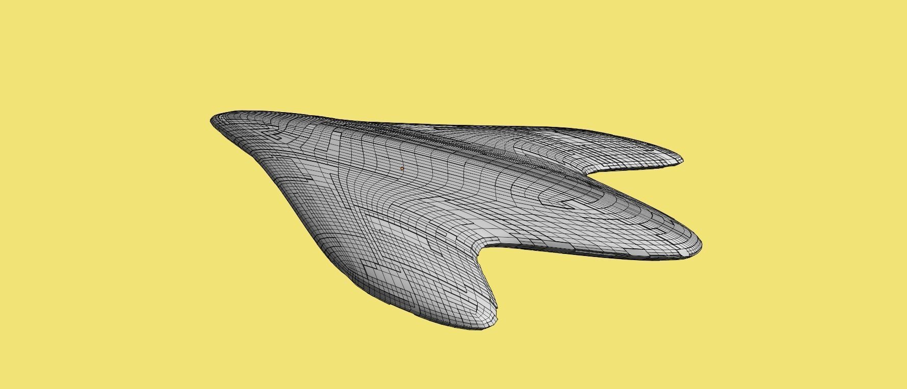 Explorer Spaceship 3D model_34