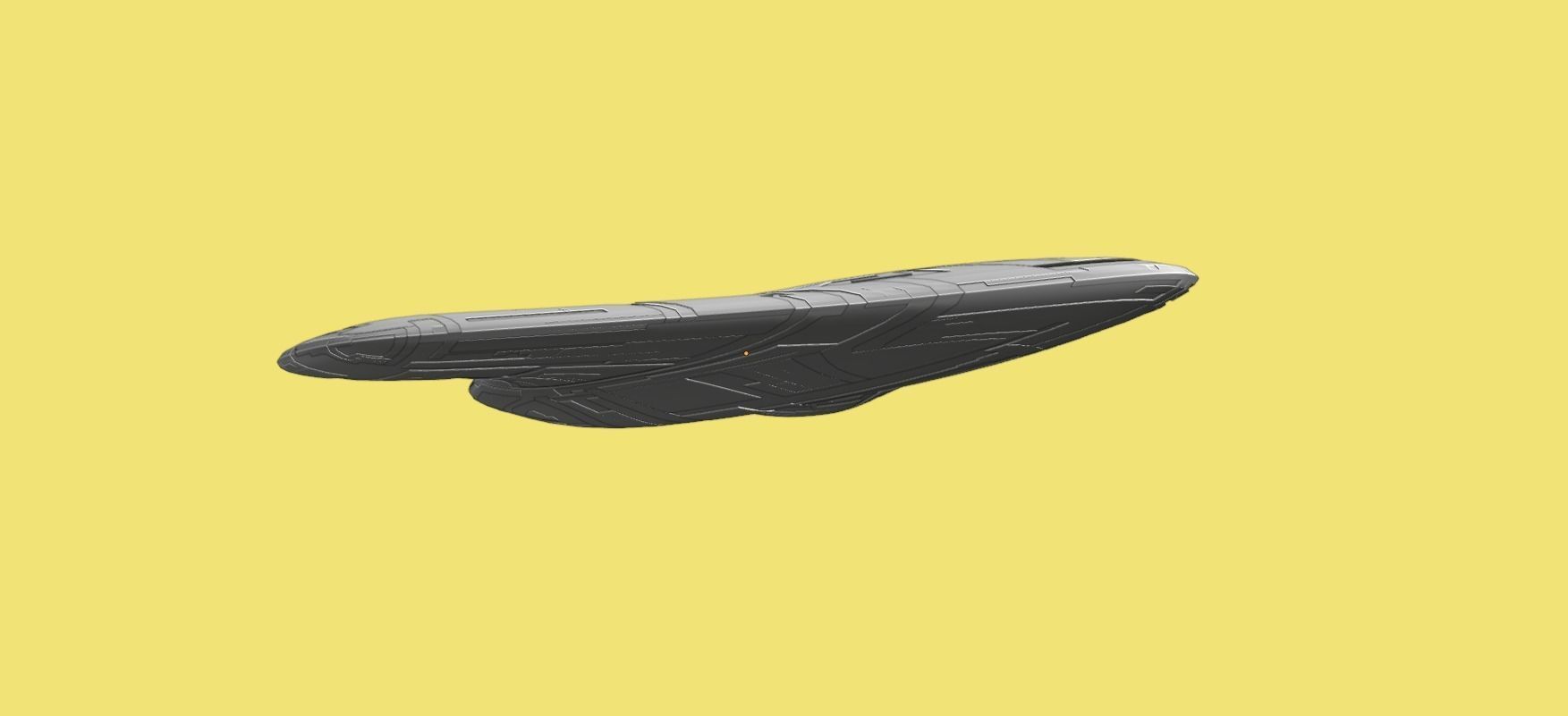 Explorer Spaceship 3D model_32