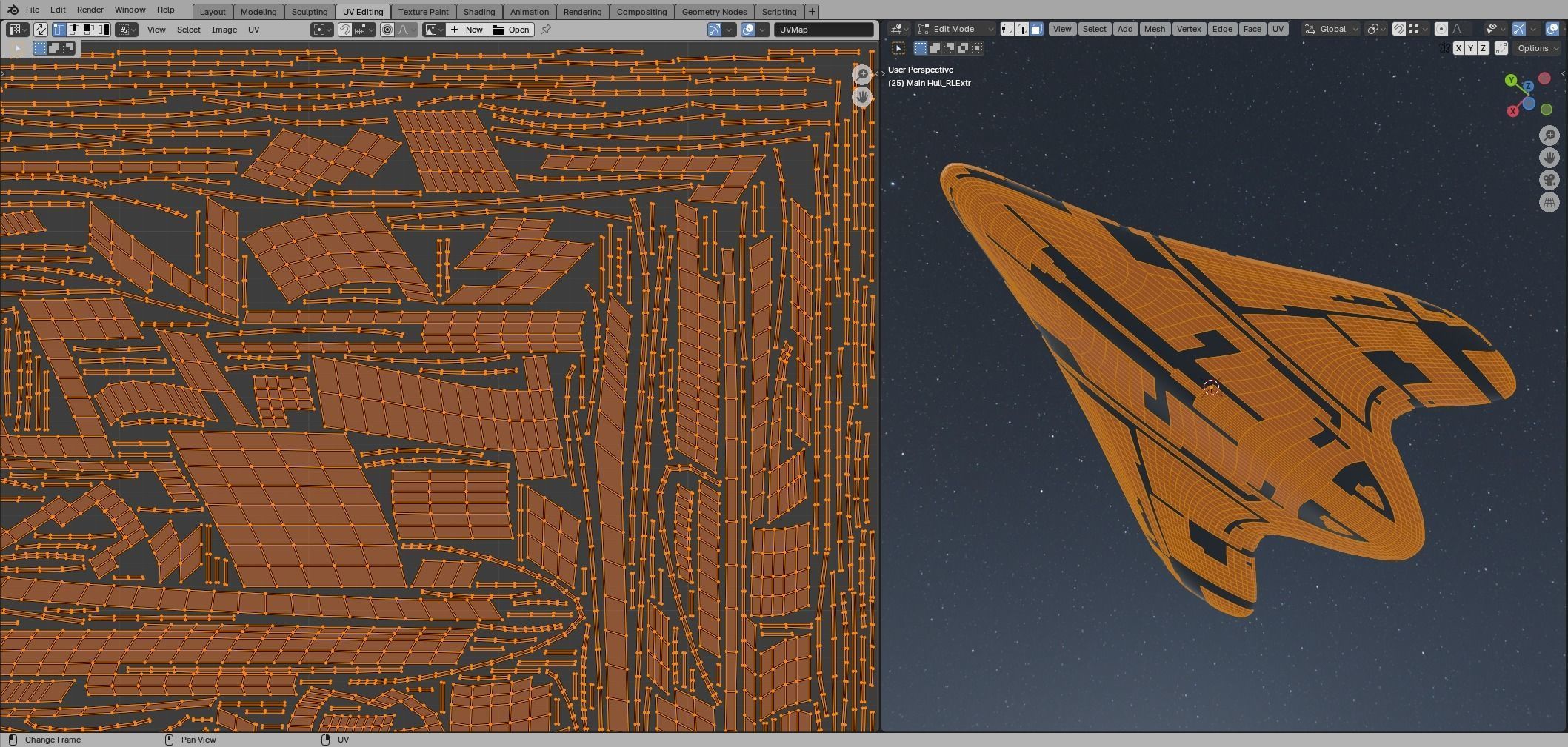 Explorer Spaceship 3D model_41