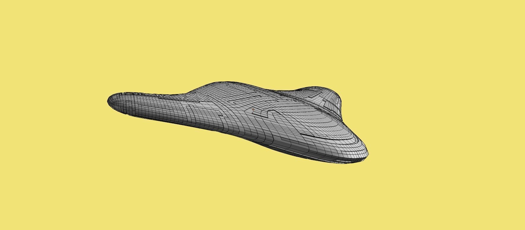 Explorer Spaceship 3D model_37