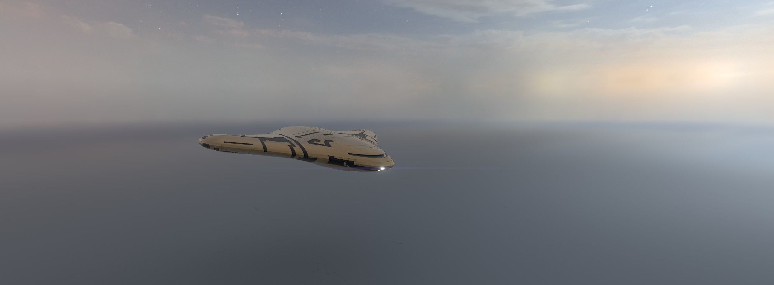 Explorer Spaceship 3D model_14