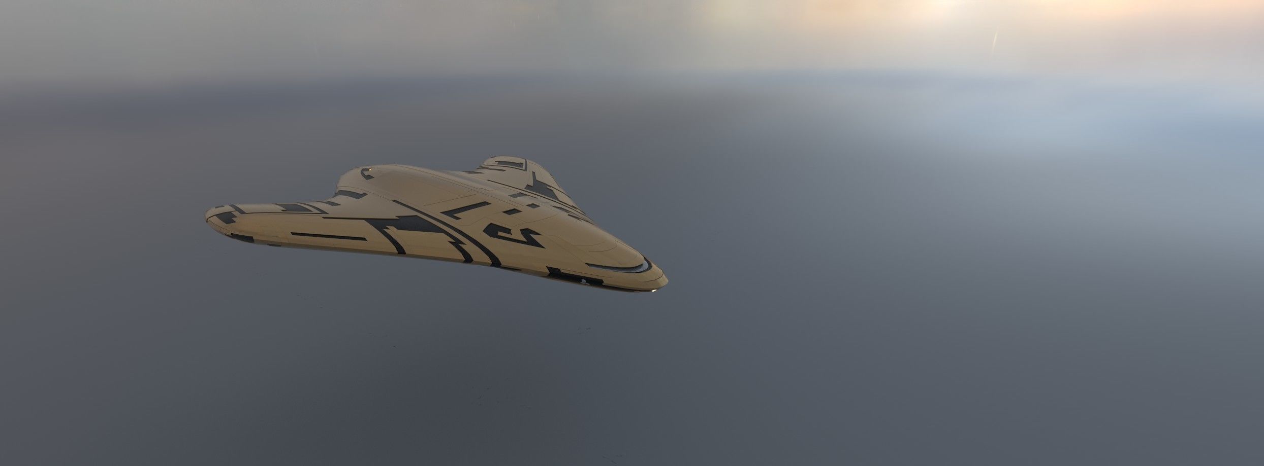 Explorer Spaceship 3D model_15