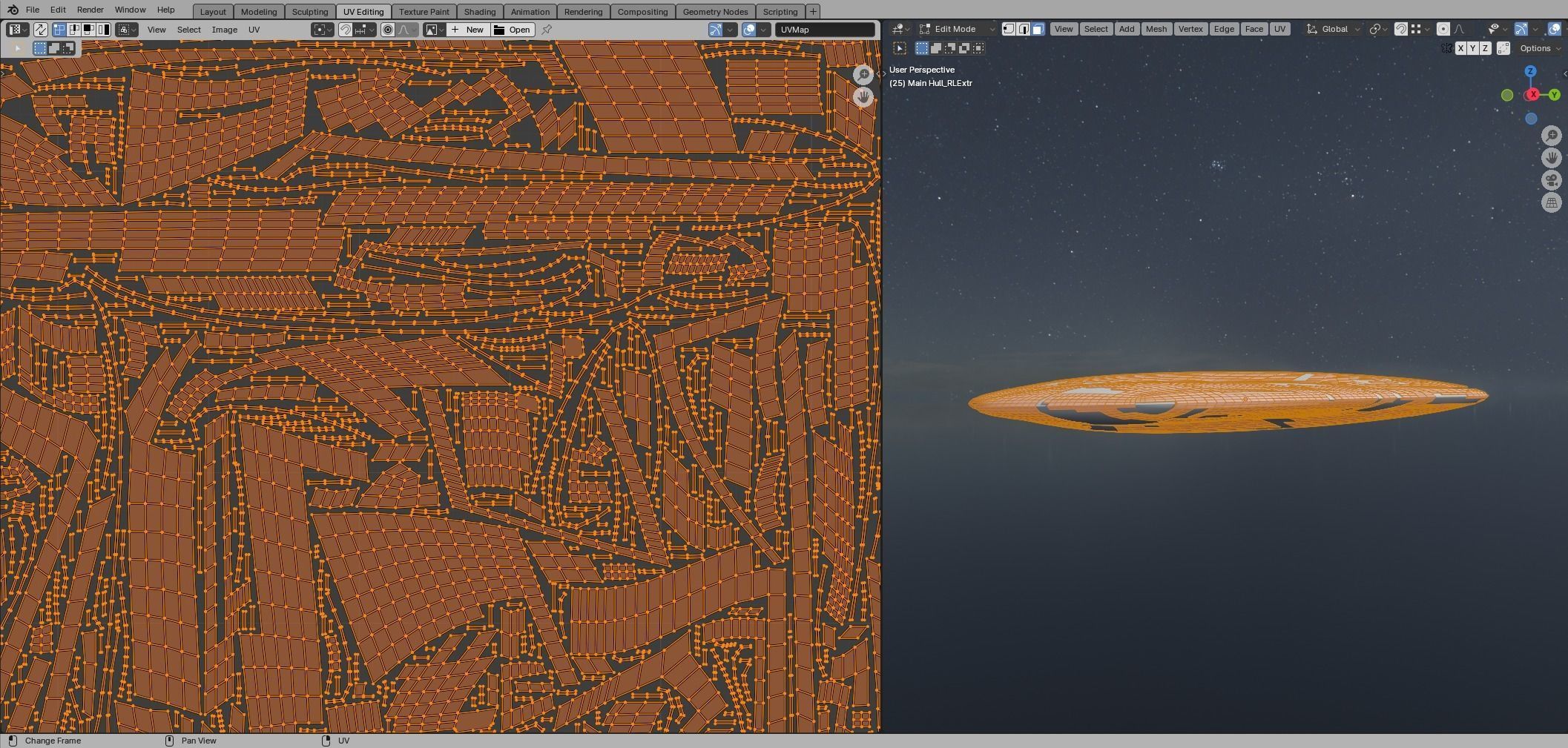 Explorer Spaceship 3D model_42