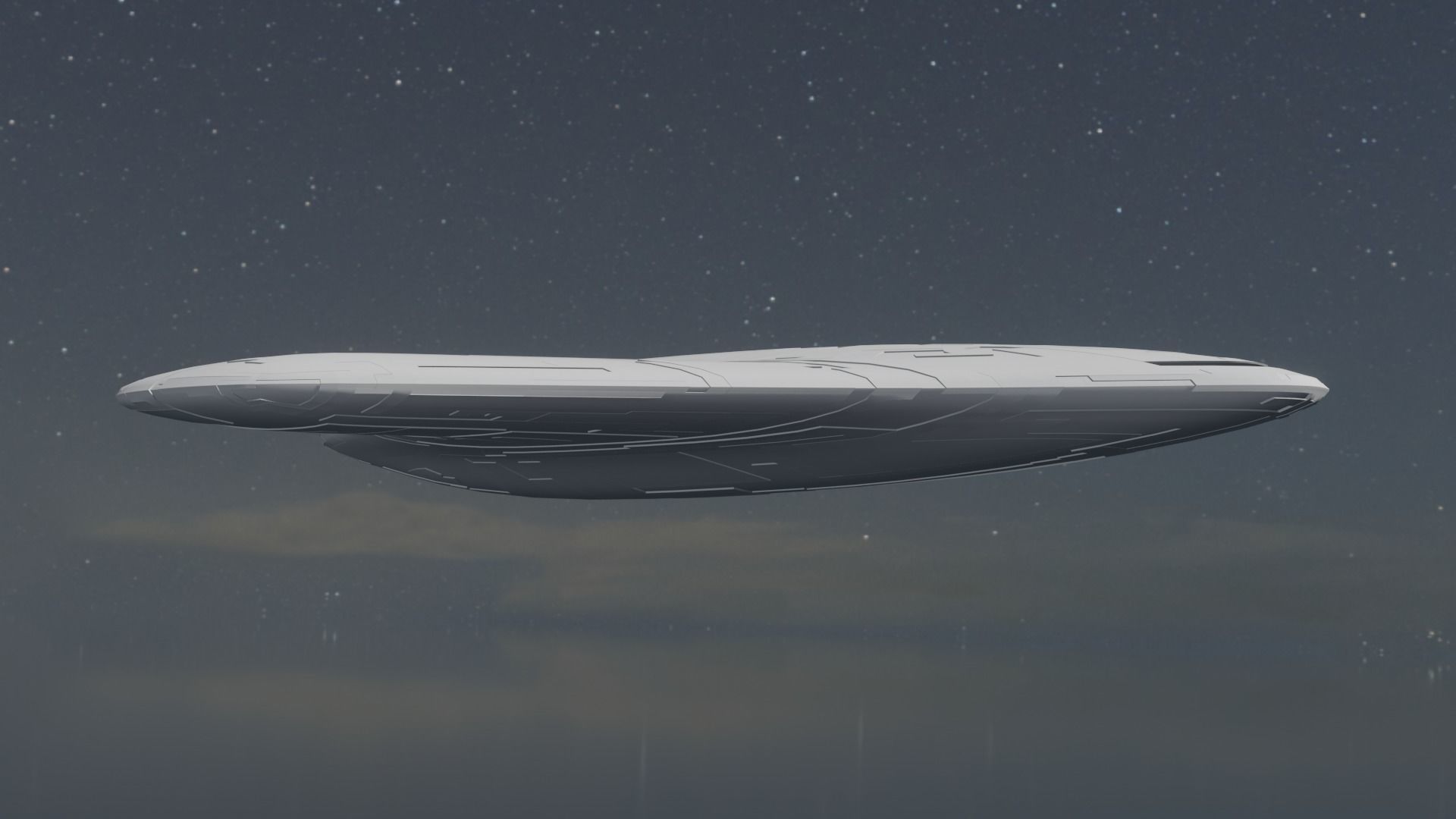 Explorer Spaceship 3D model_21