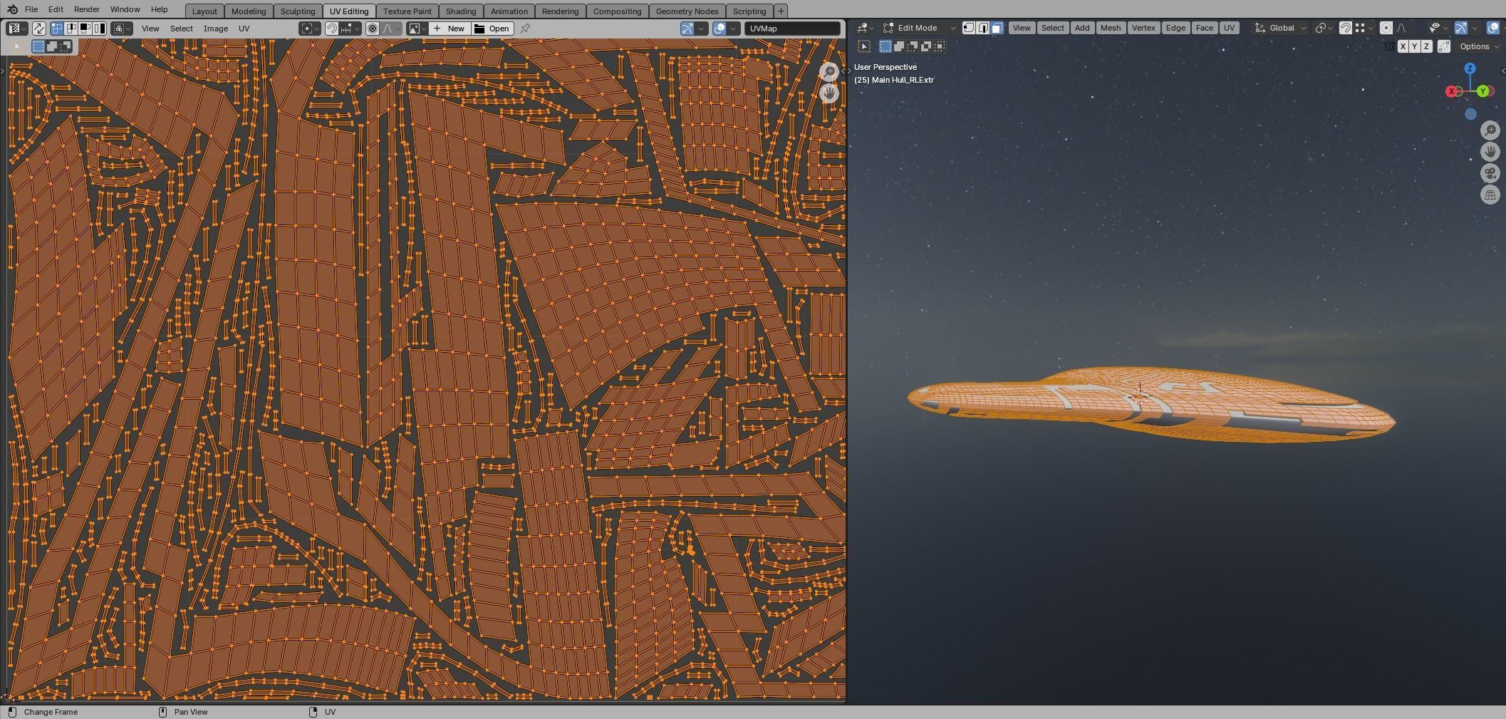 Explorer Spaceship 3D model_44