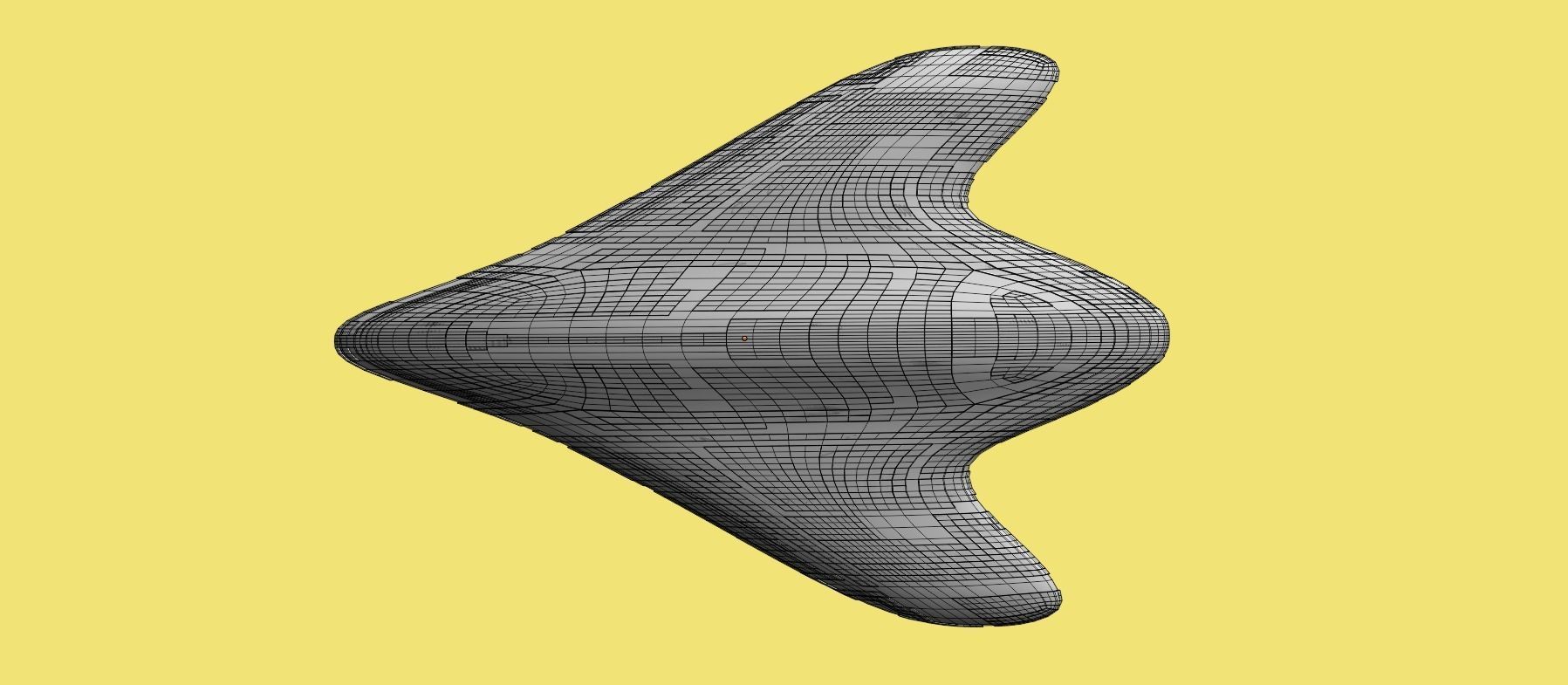 Explorer Spaceship 3D model_35